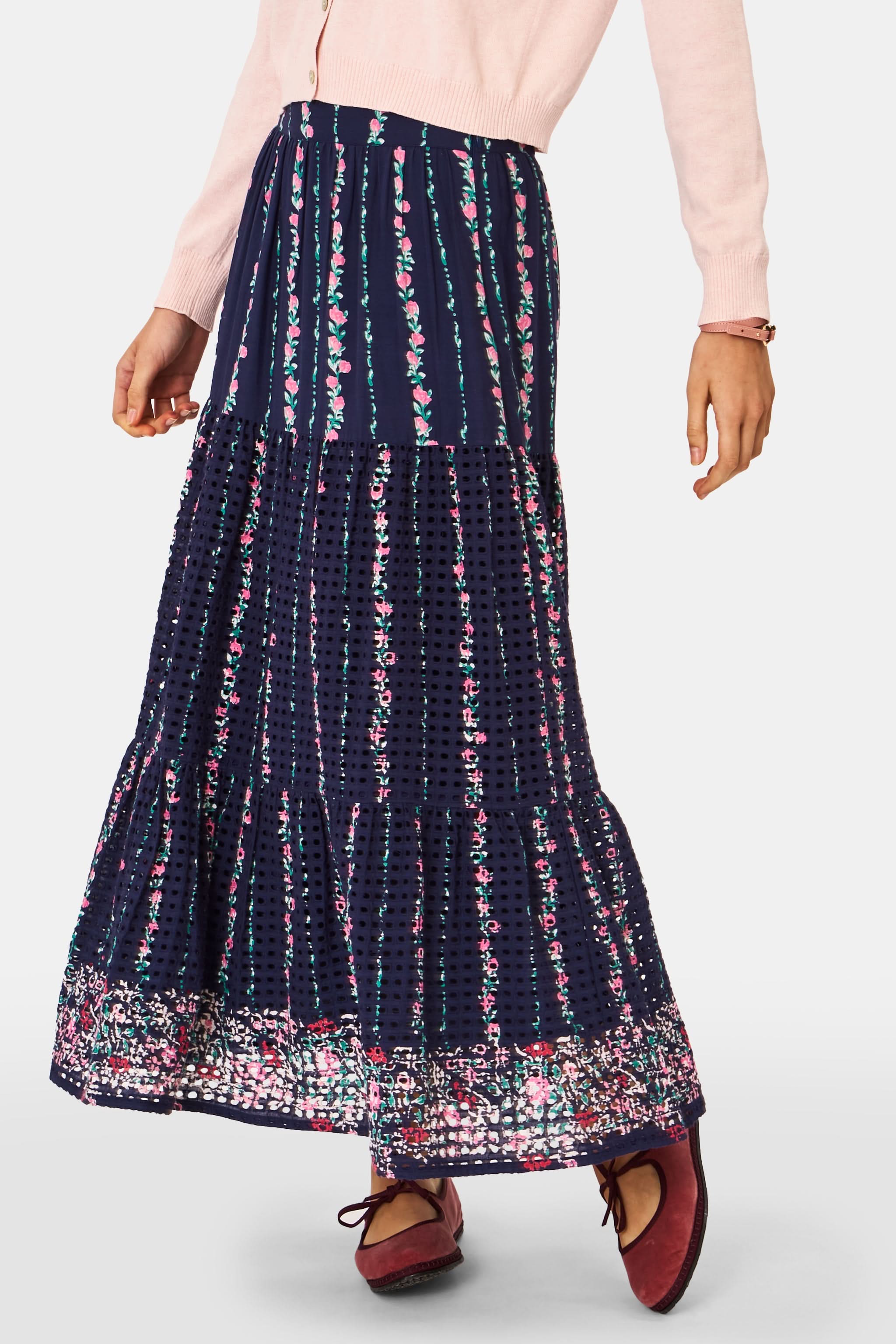 Alba Eyelet Carlisa Skirt - Image 2