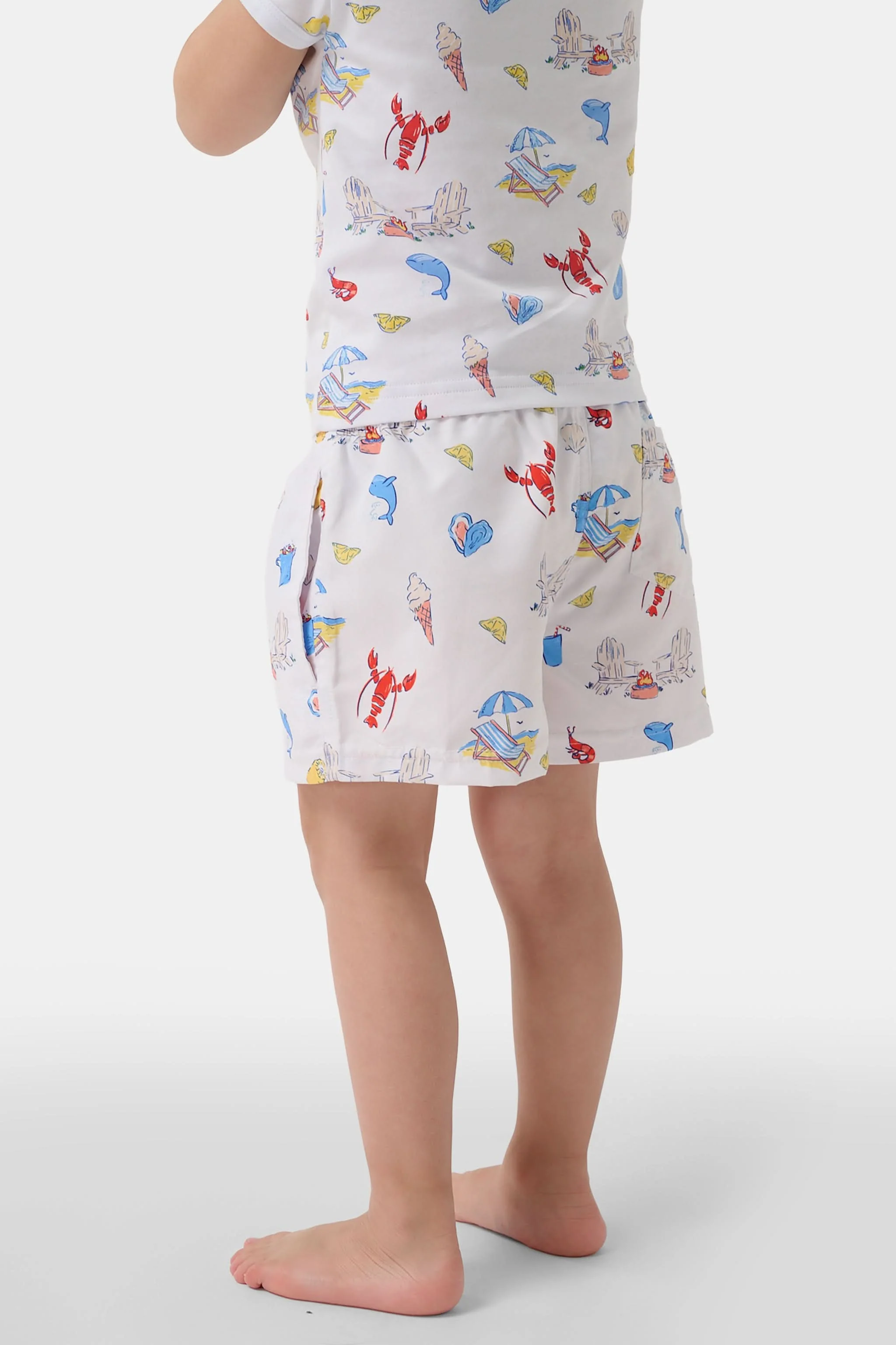Boys Catch of the Day Shortie Swim Trunk - Image 5