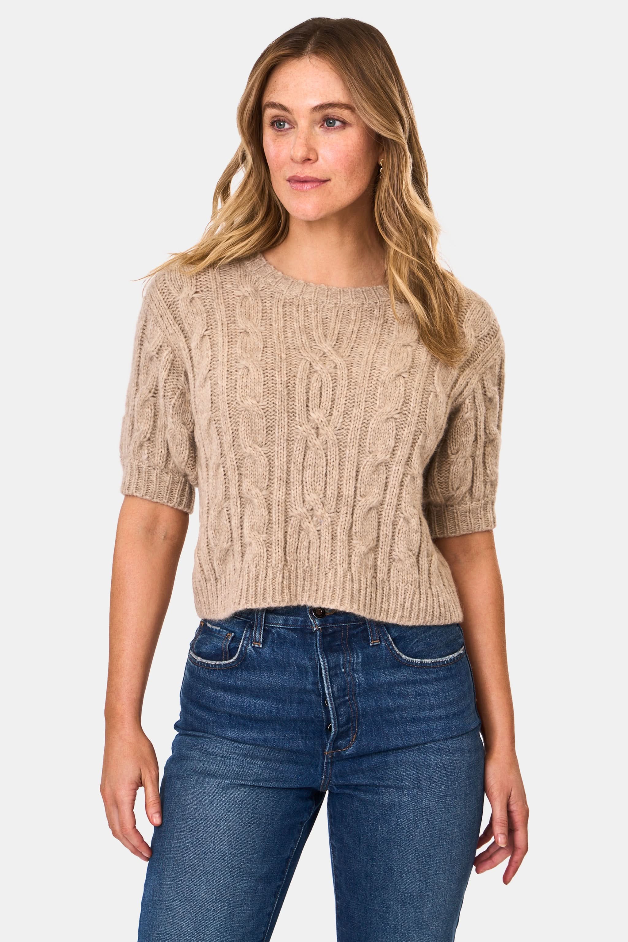 Hattie Cable Knit Sweater - Image 4