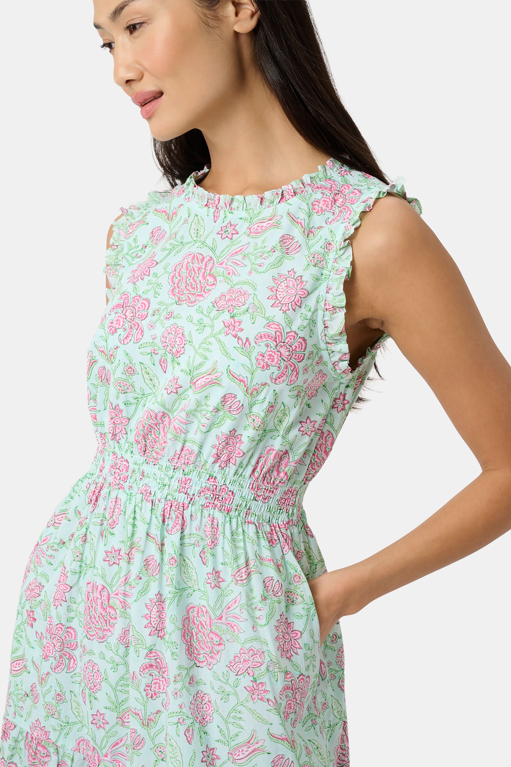 Camellia Block Milani Dress - Image 2