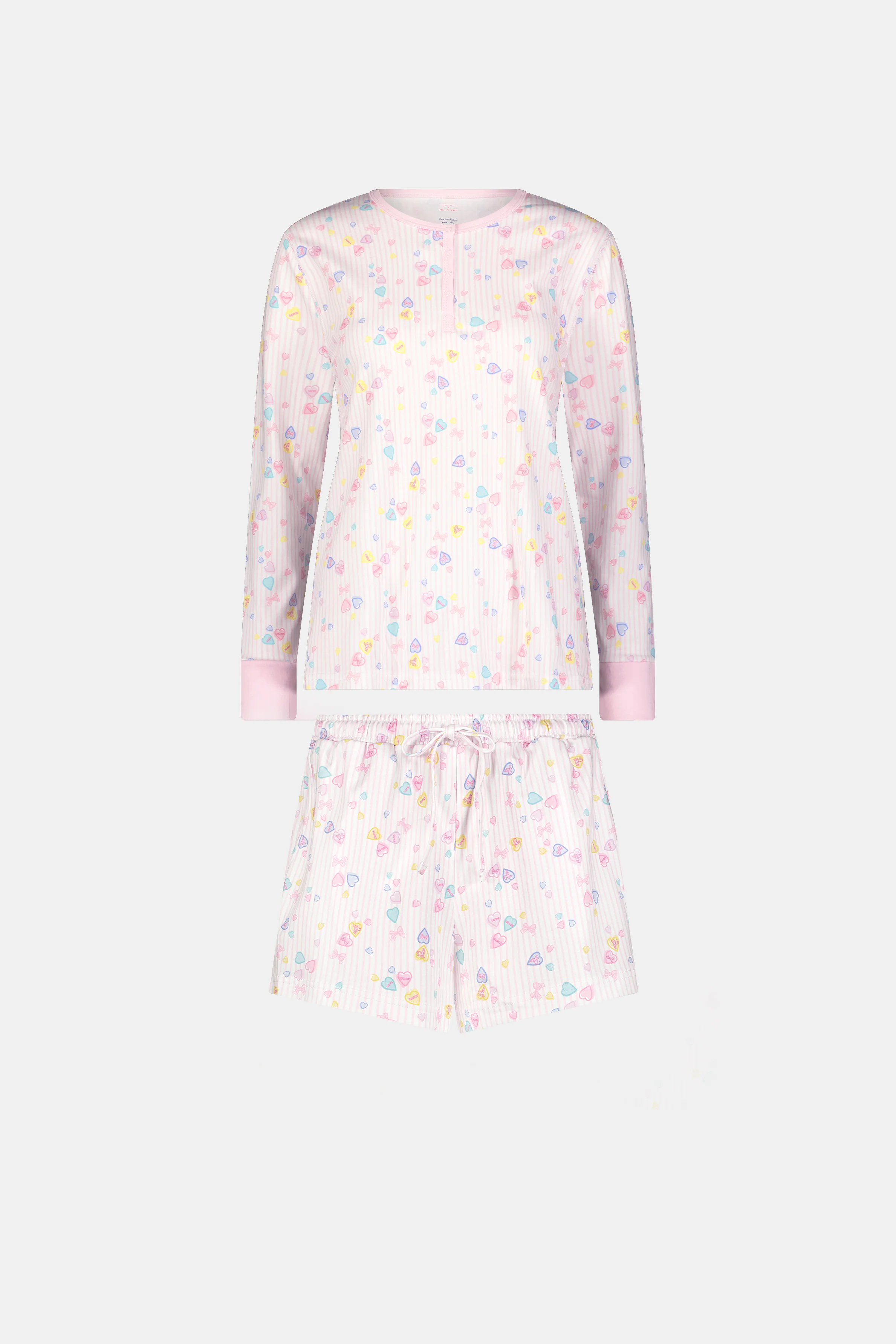 Candy Heart Stripe Hunter Pajamas - Image 7