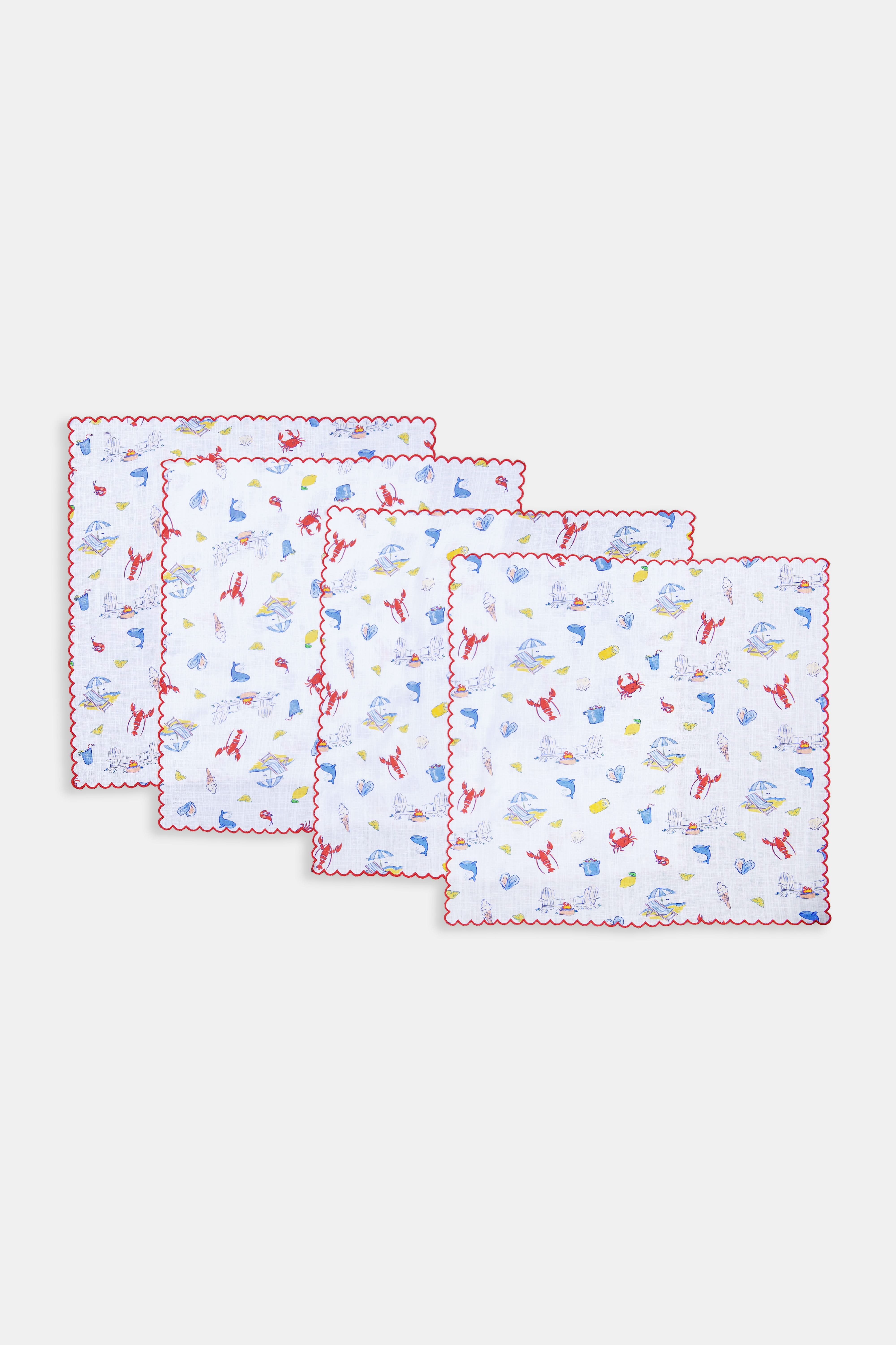 Catch of the Day Napkin Set Of 4 - Image 4
