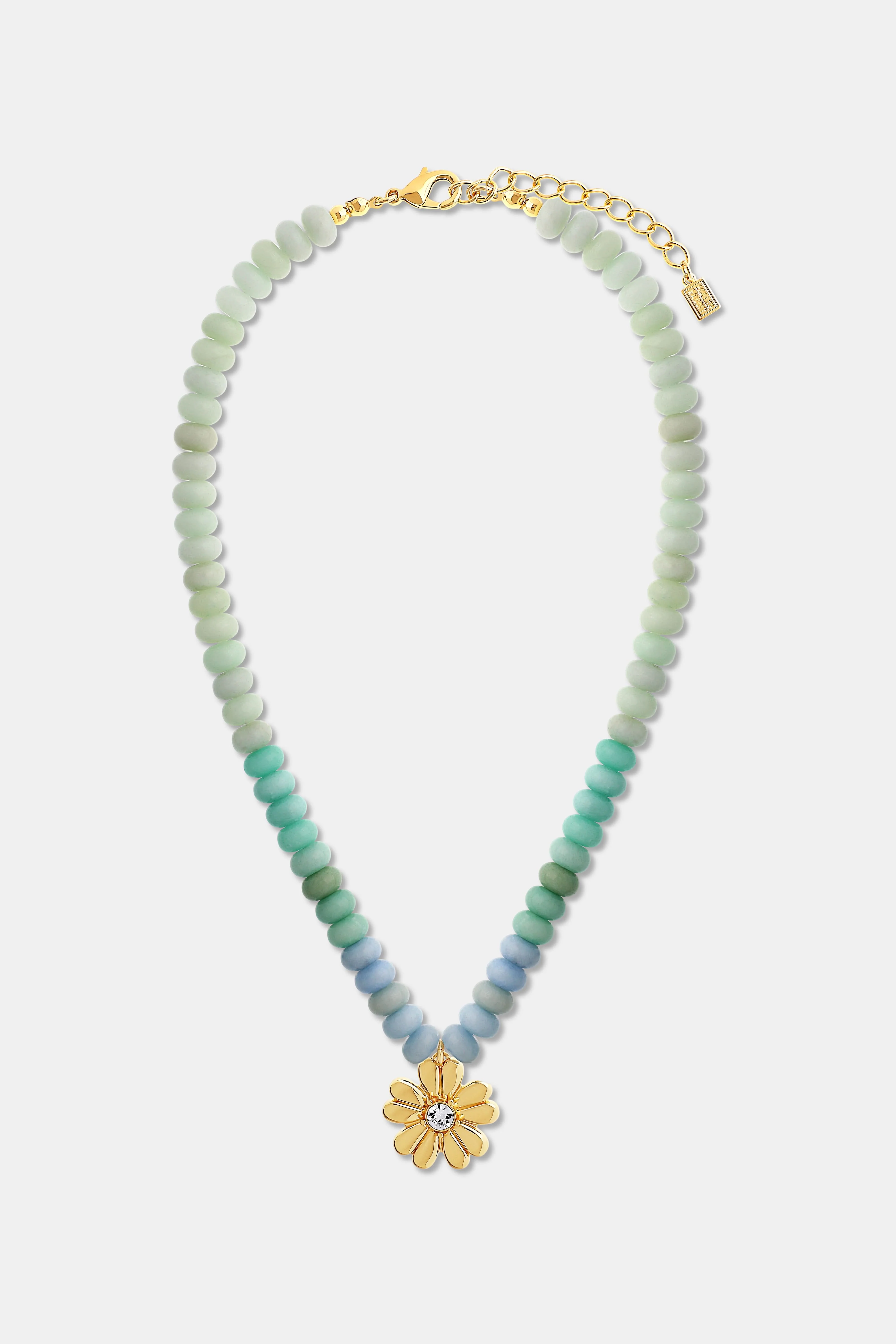 Daisy Beaded Charm Necklace - Image 2