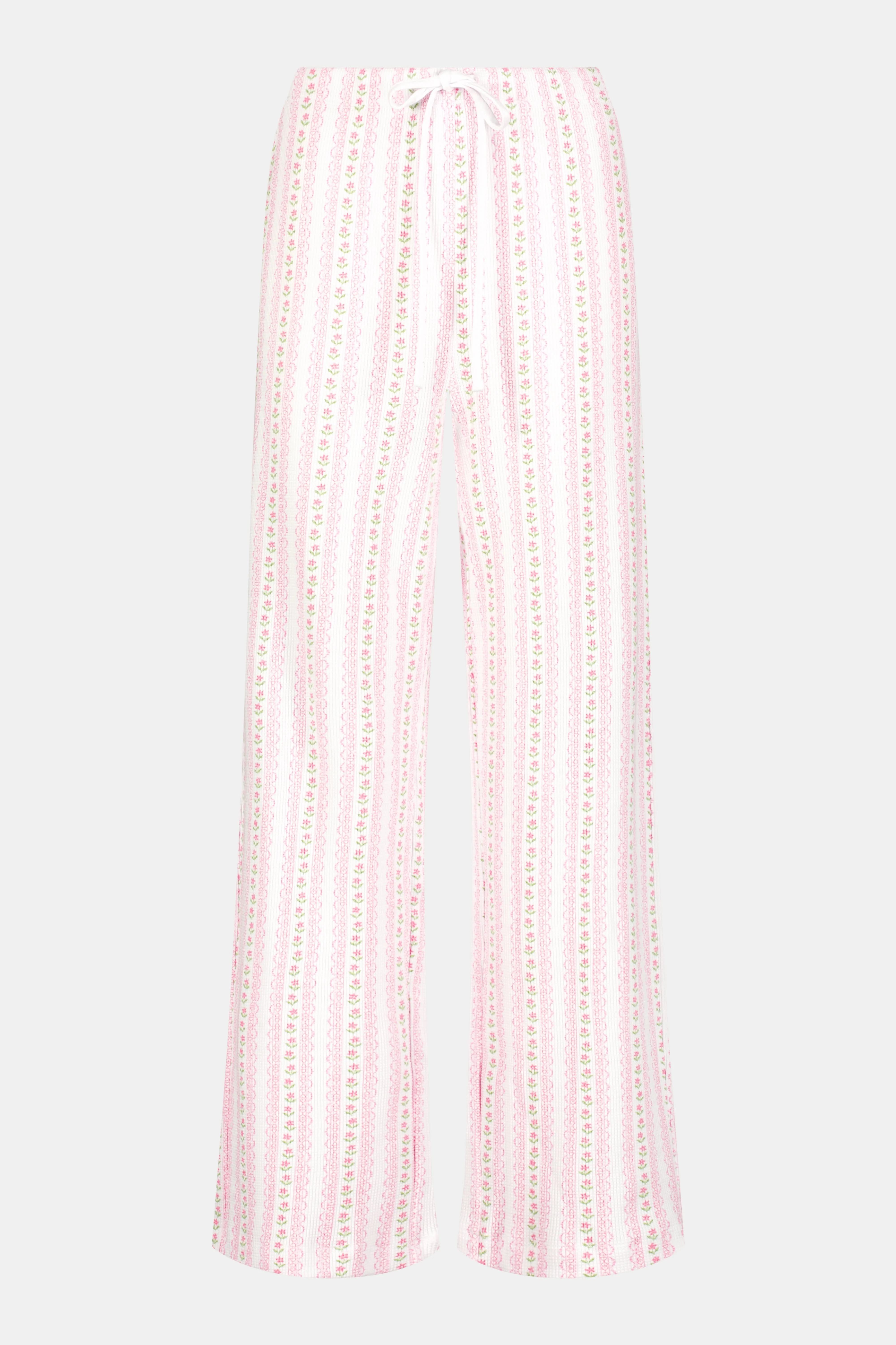 Daisy Heart Stripe Julienne Pant - Image 3