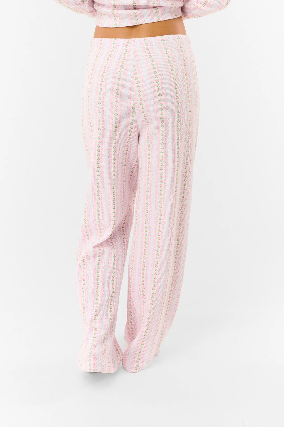 Daisy Heart Stripe Julienne Pant - Image 4