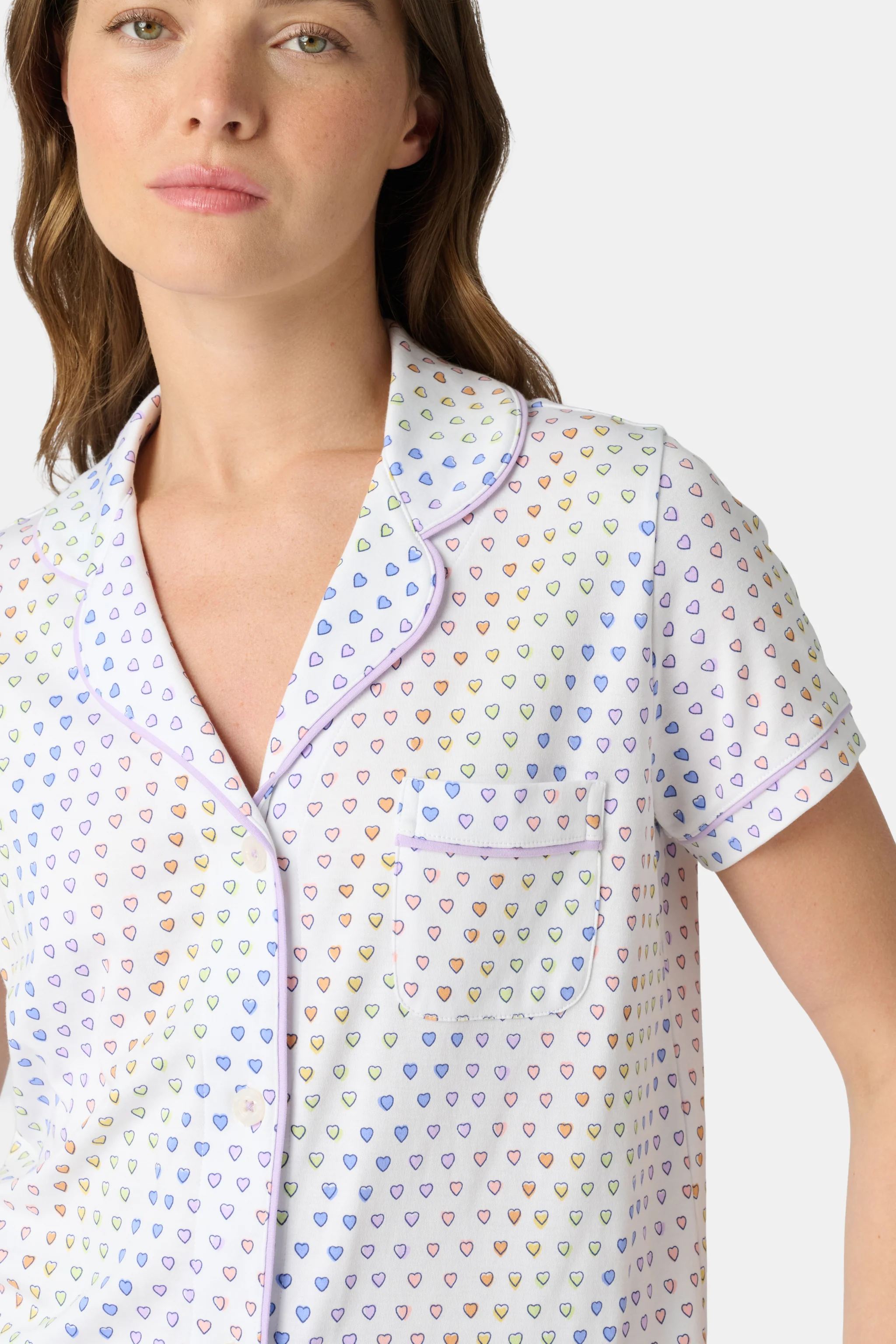 Disco Hearts Polo Pajamas - Image 3