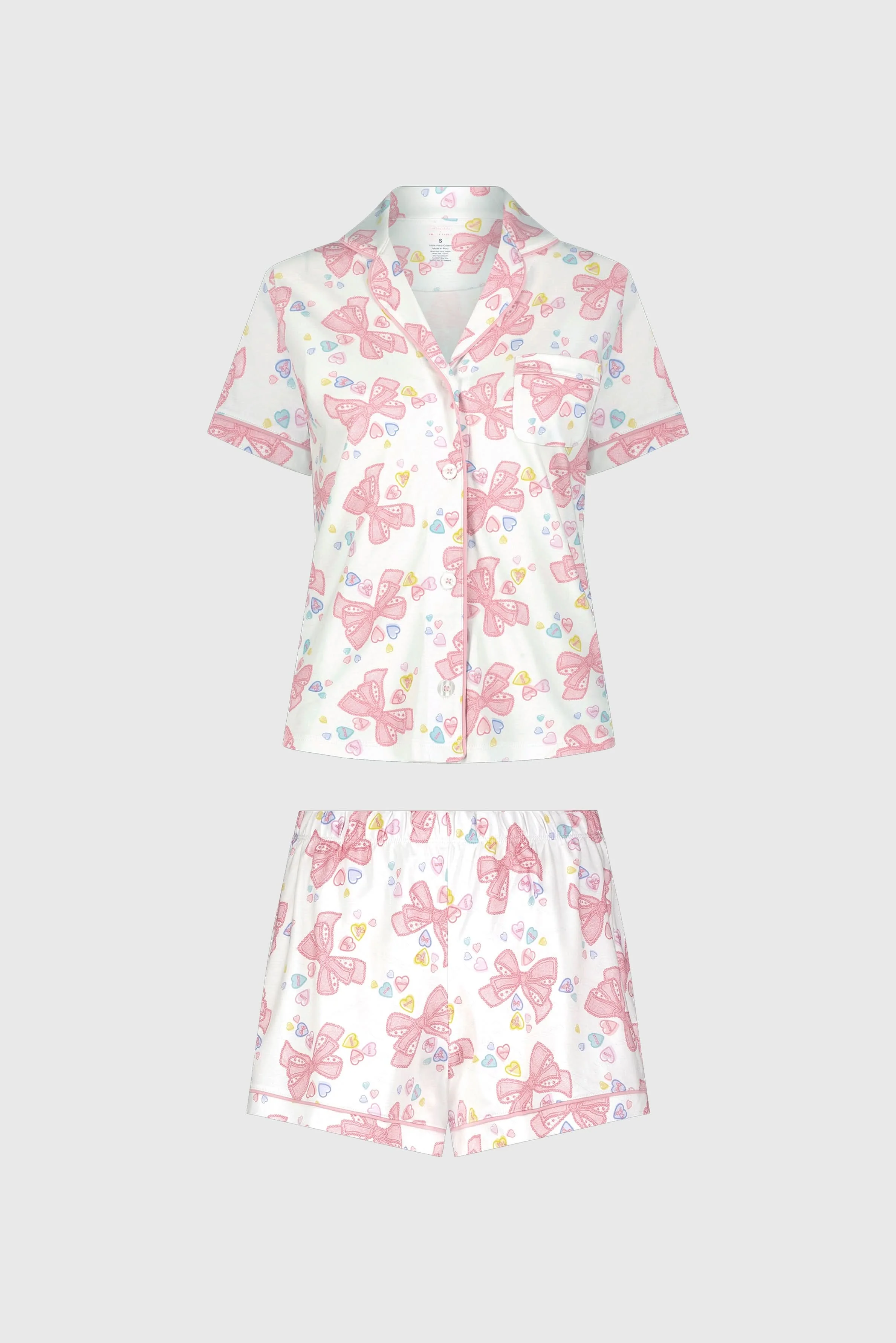 Doily Beaux Polo Pajamas - Image 7