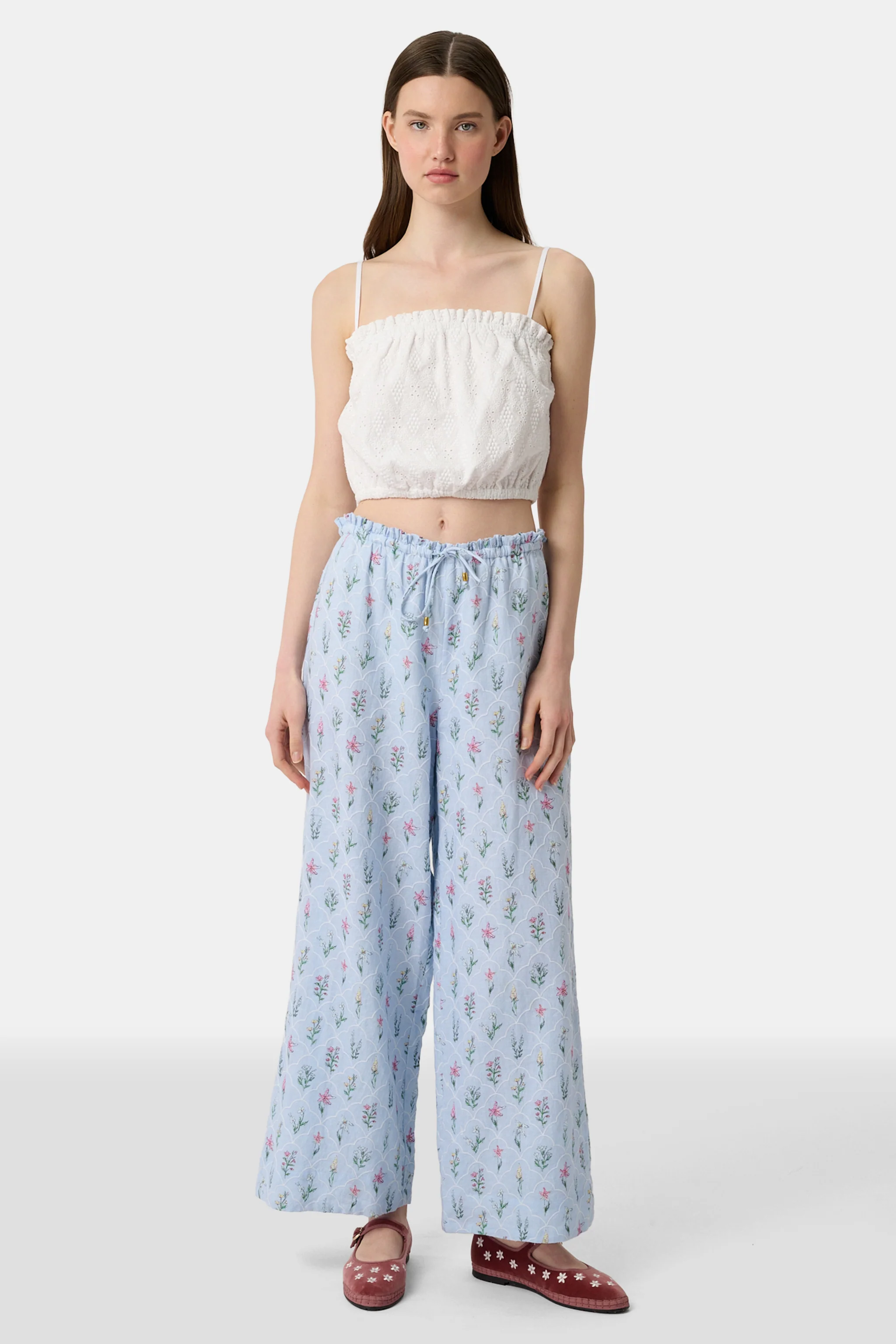 Eyelet Lattice Leah Top - Image 3