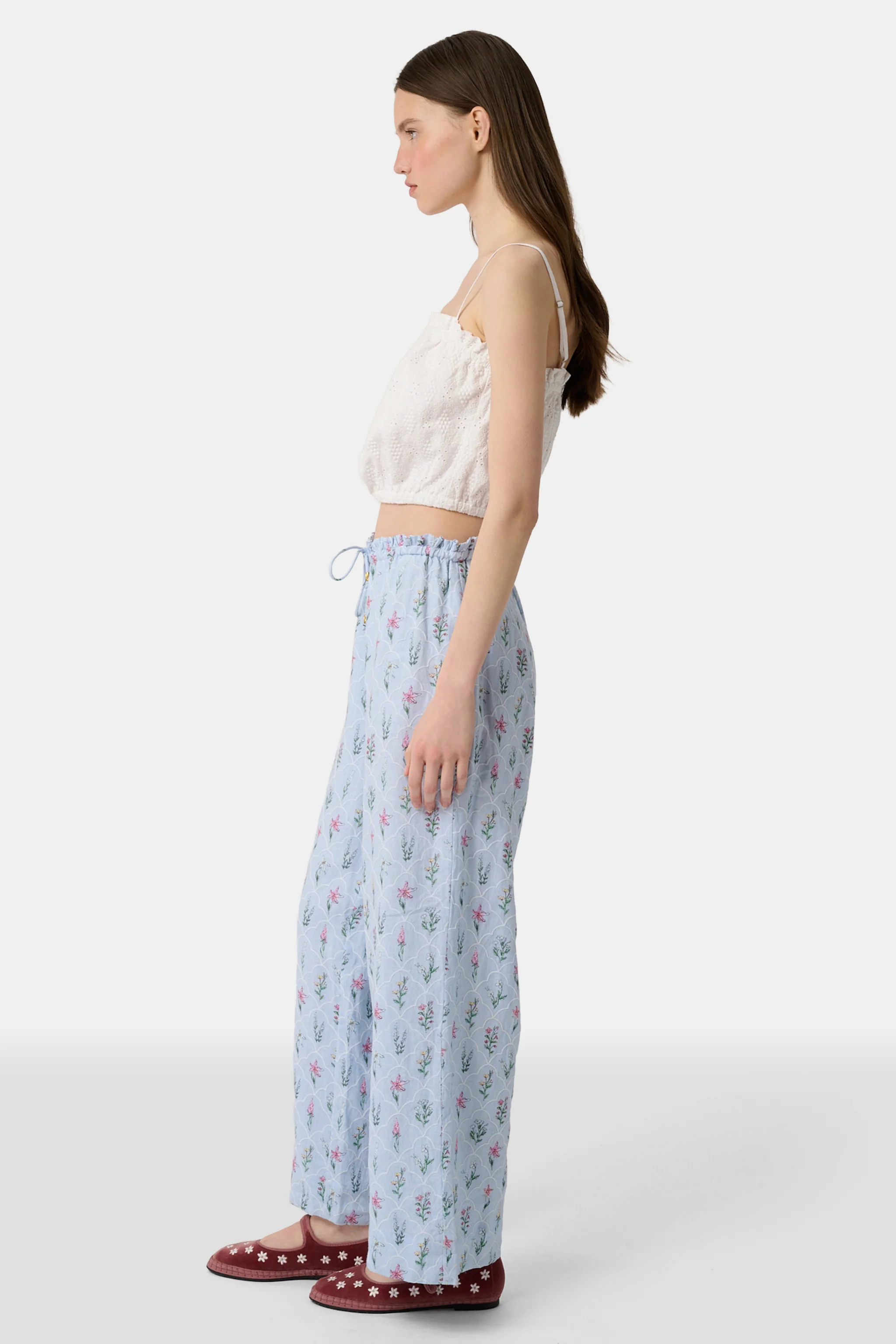 Eyelet Lattice Leah Top - Image 5