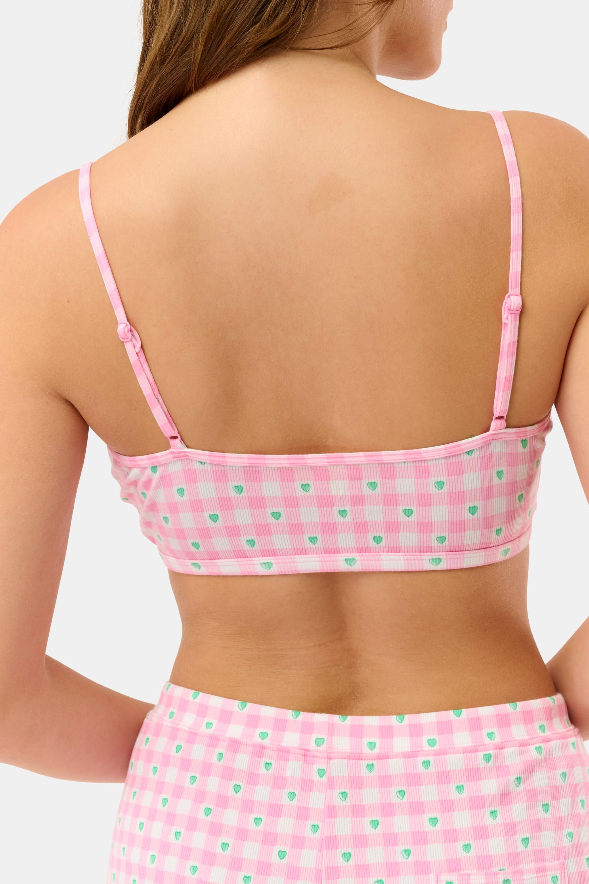 Gingham Hearts Chrystie Bralette - Image 5