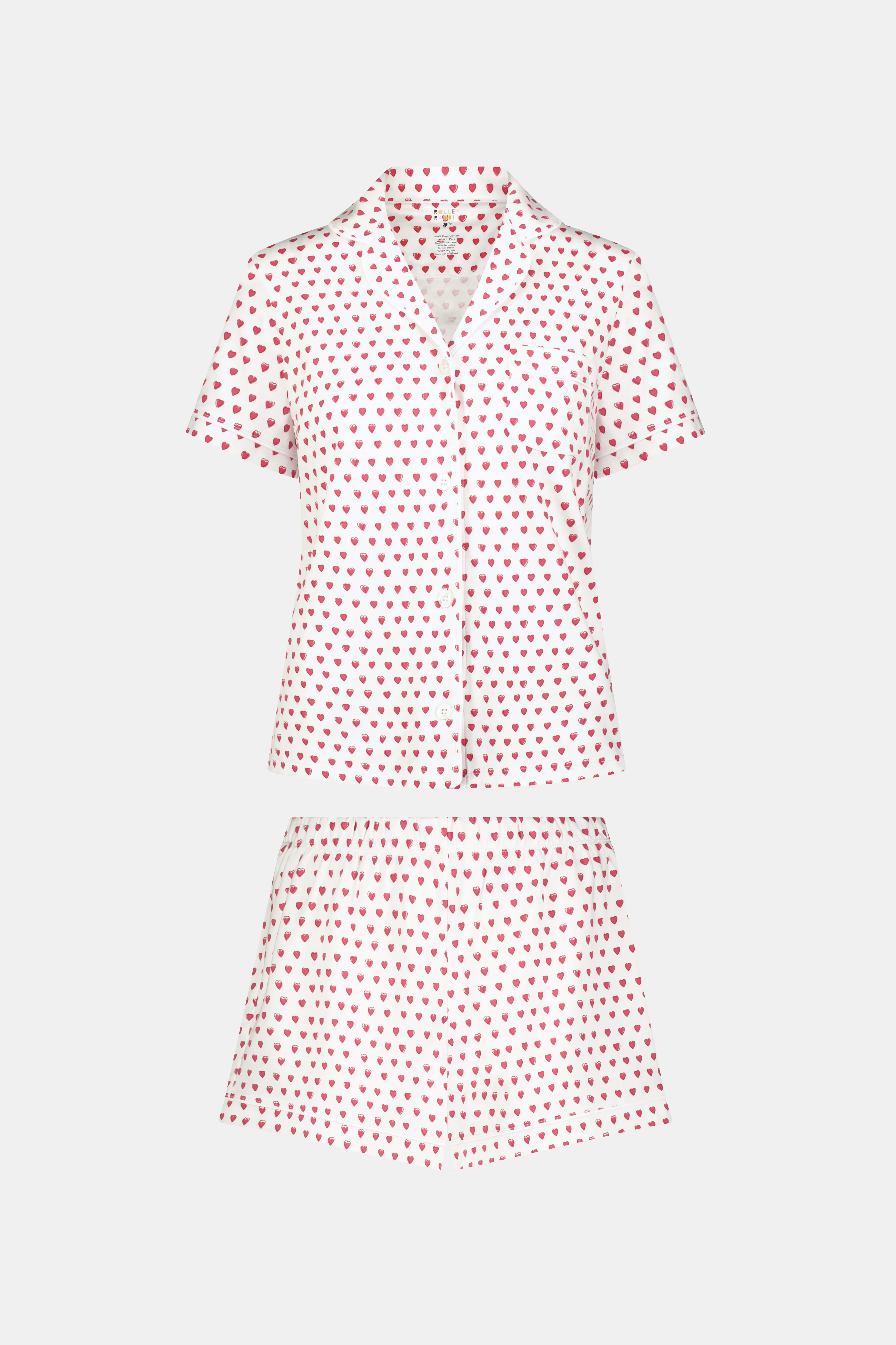 Hearts Polo Pajamas - Image 6