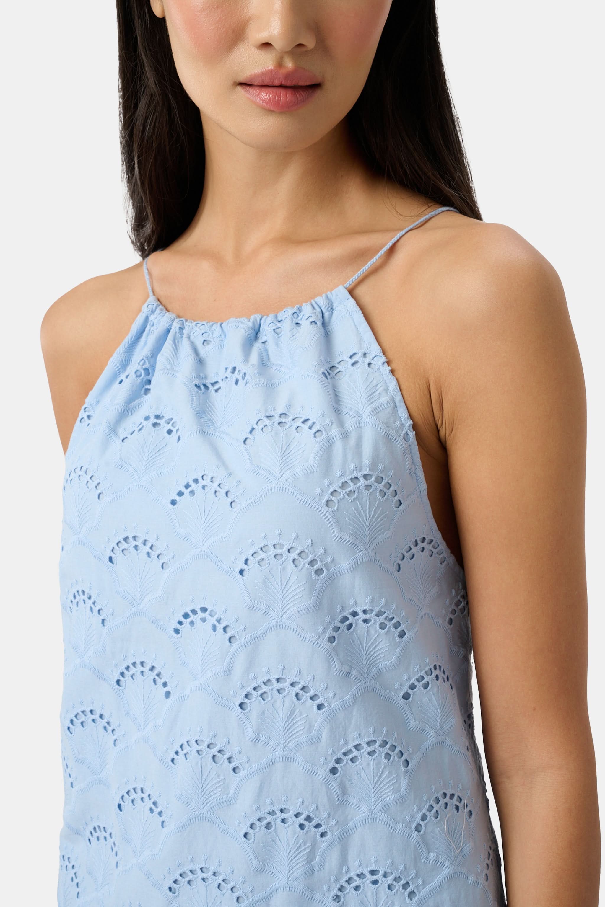 Jemina Eyelet Athena Dress - Image 3