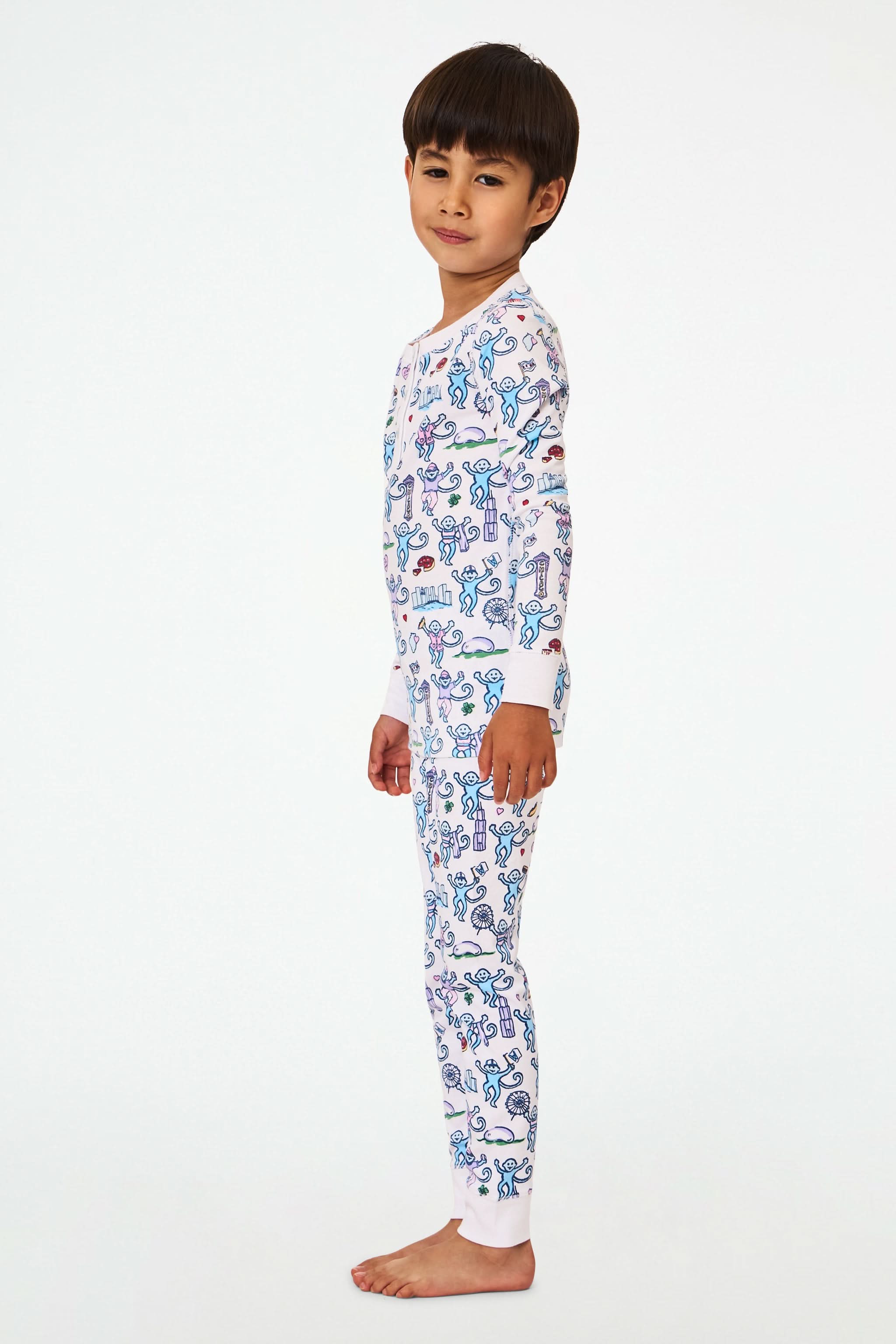 Kids Chicago Monkey Pajamas - Image 3