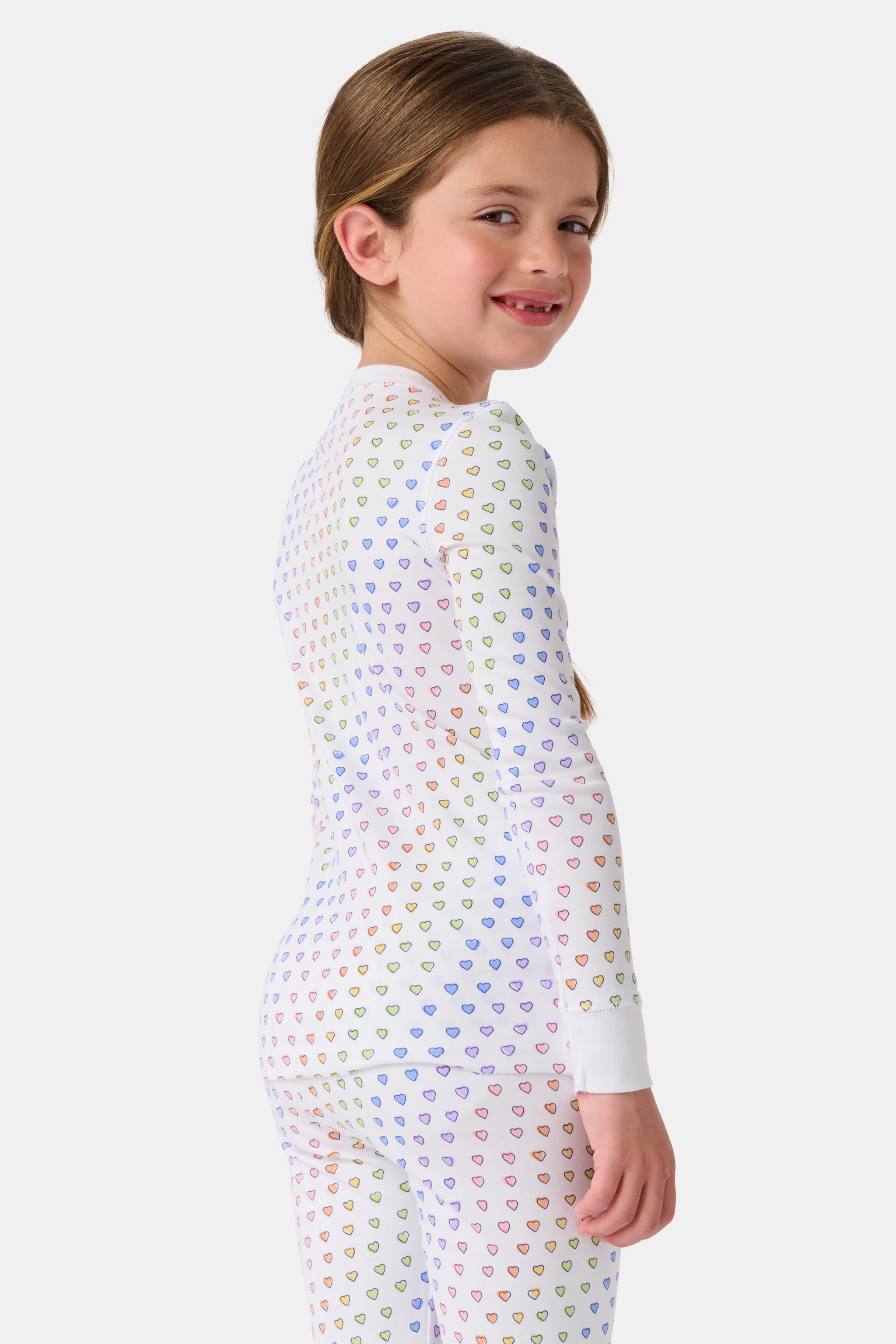 Kids Disco Hearts Pajamas - Image 5