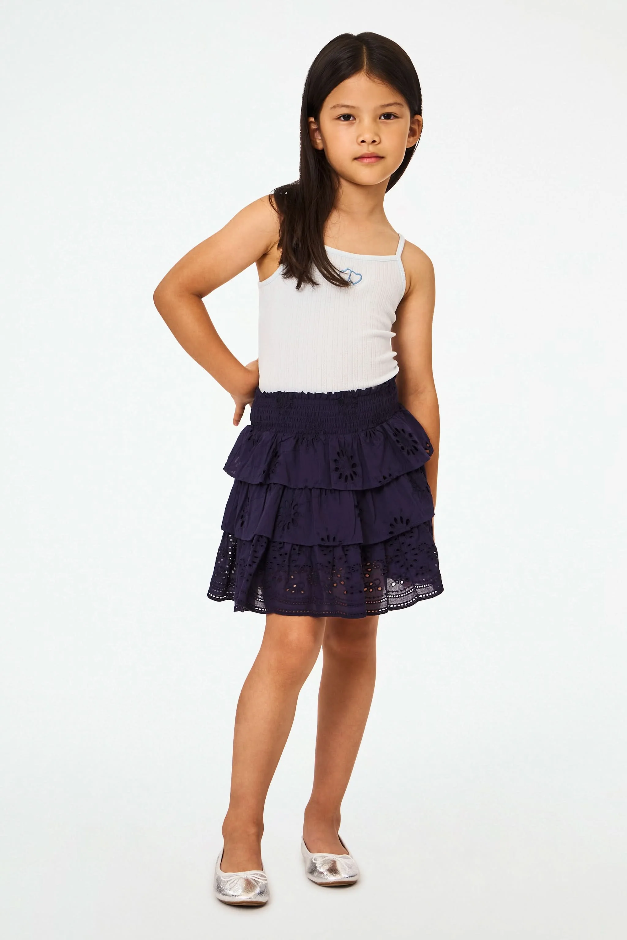Kids Eyelet Sami Skirt - Image 2