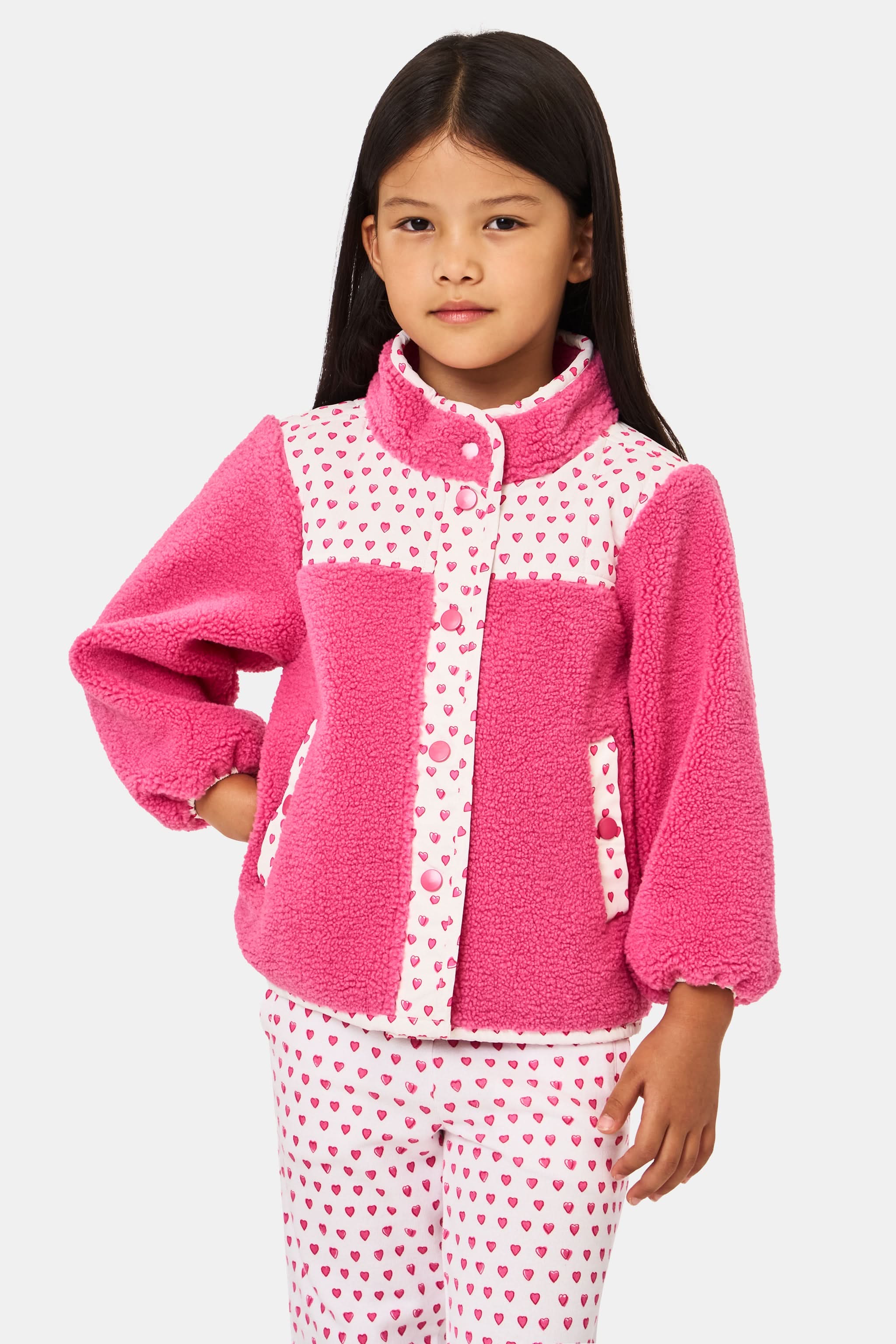 KIDS HEARTS LIZZIE FLEECE JACKET - Image 2