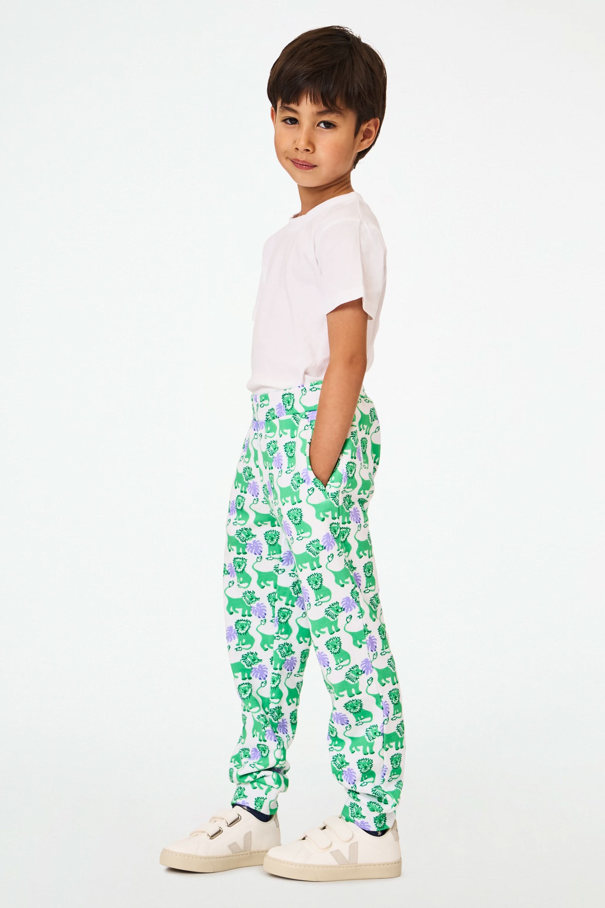 Kids Leo The Lion Sweatpants - Image 2