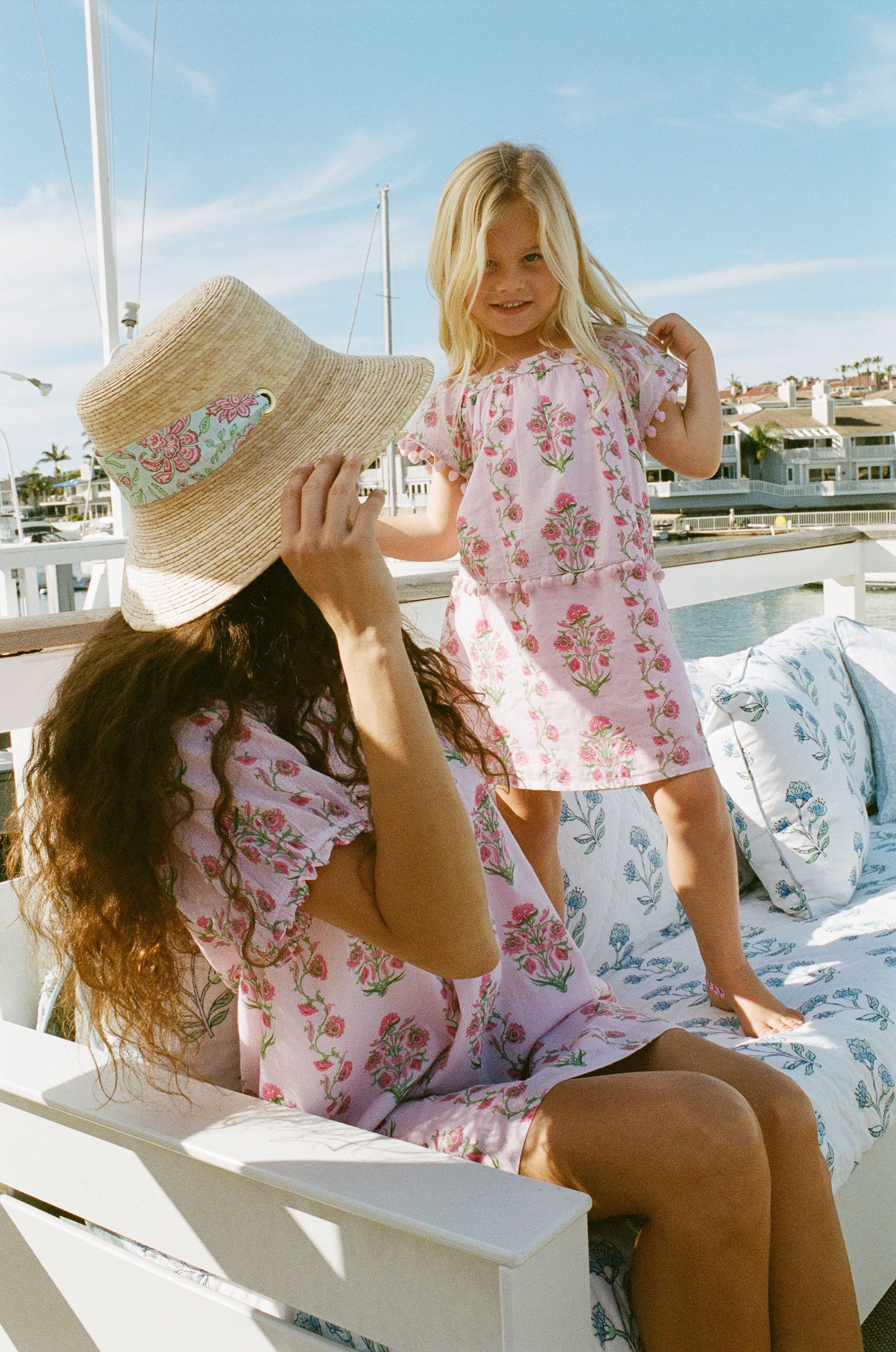 Kids Lily Stripe Oceana Dress - Image 3