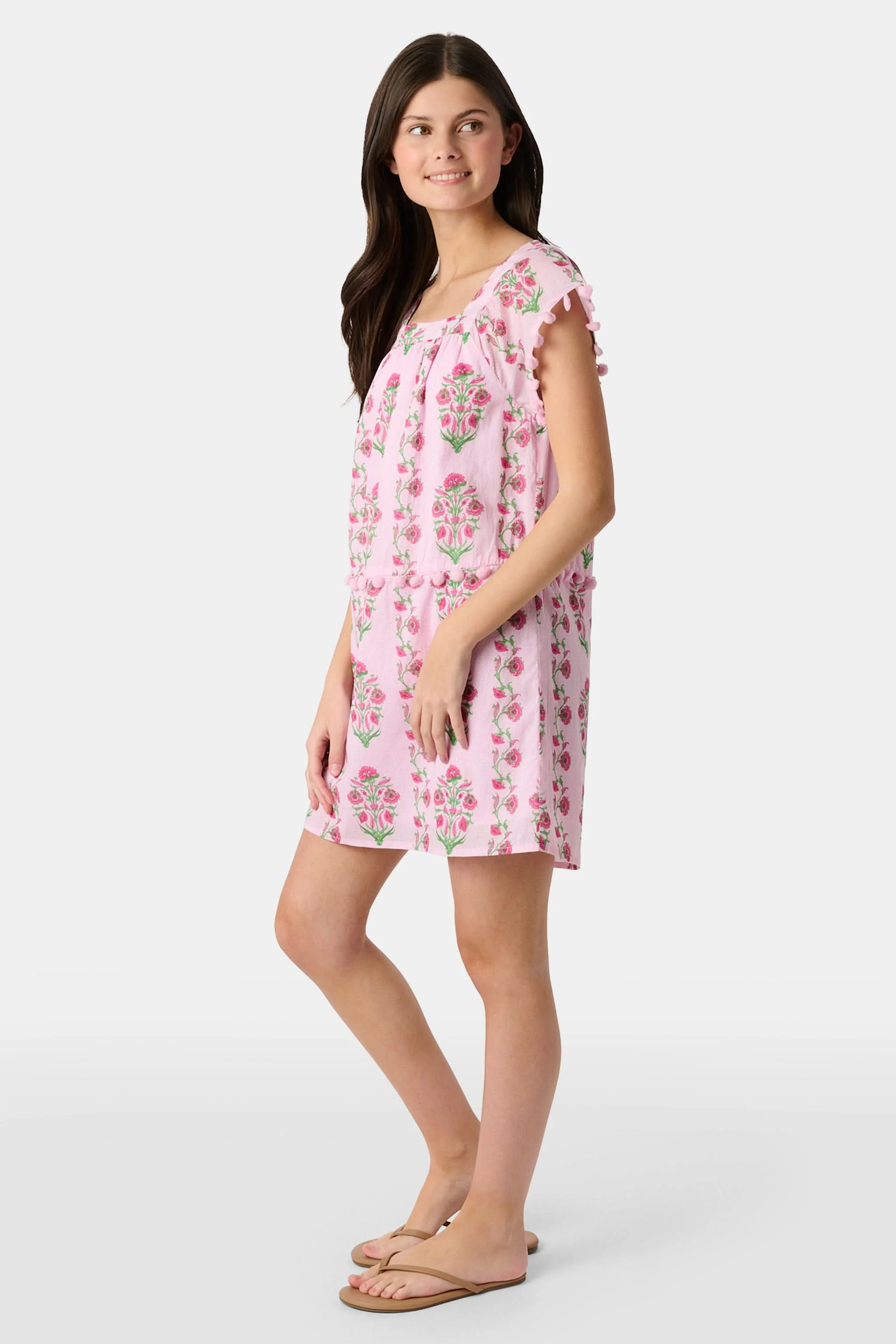 Kids Lily Stripe Oceana Dress - Image 6