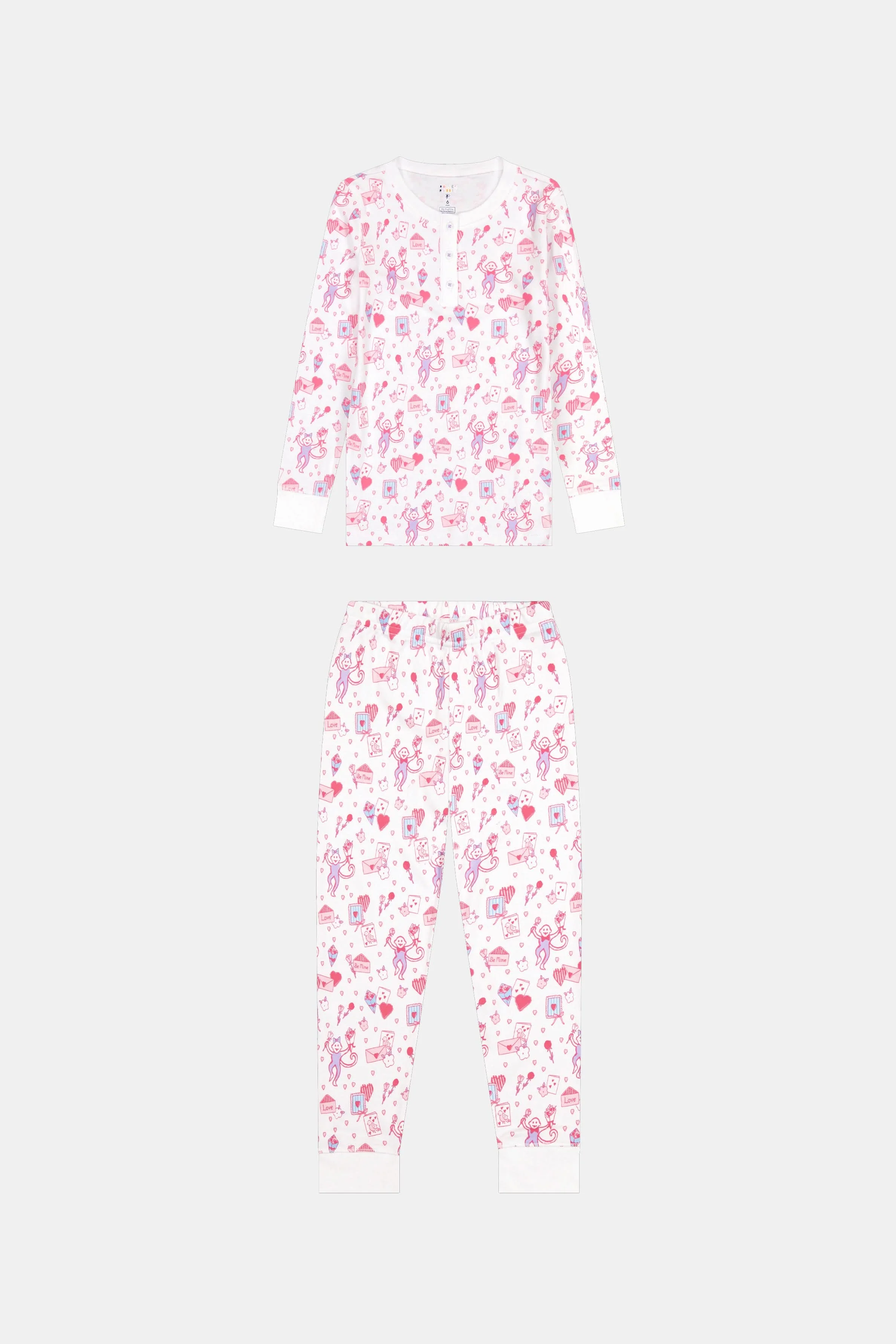 Kids Love Letters Juniper Pajamas - Image 5
