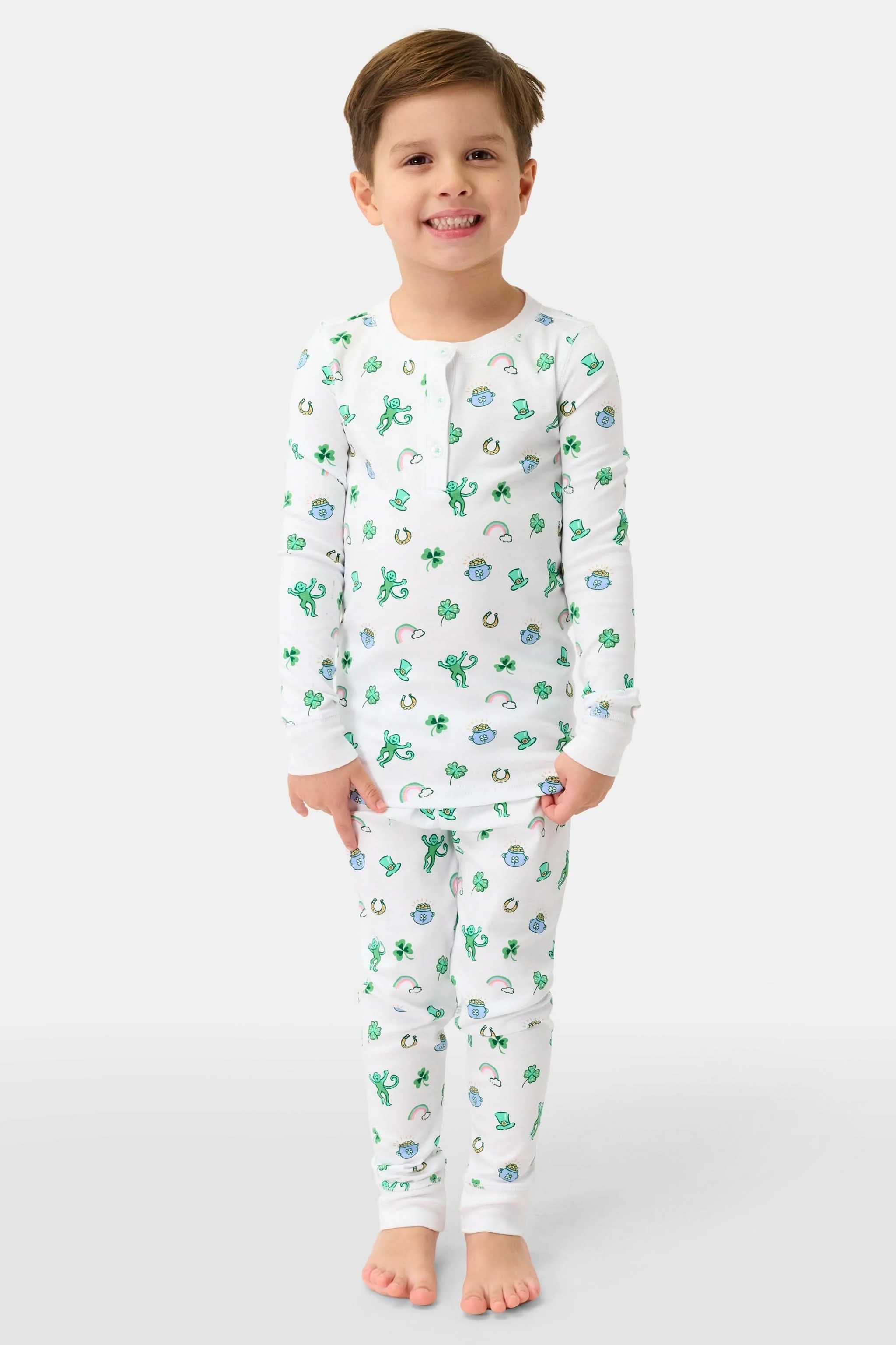 Kids Luck O' The Monkey Pajamas