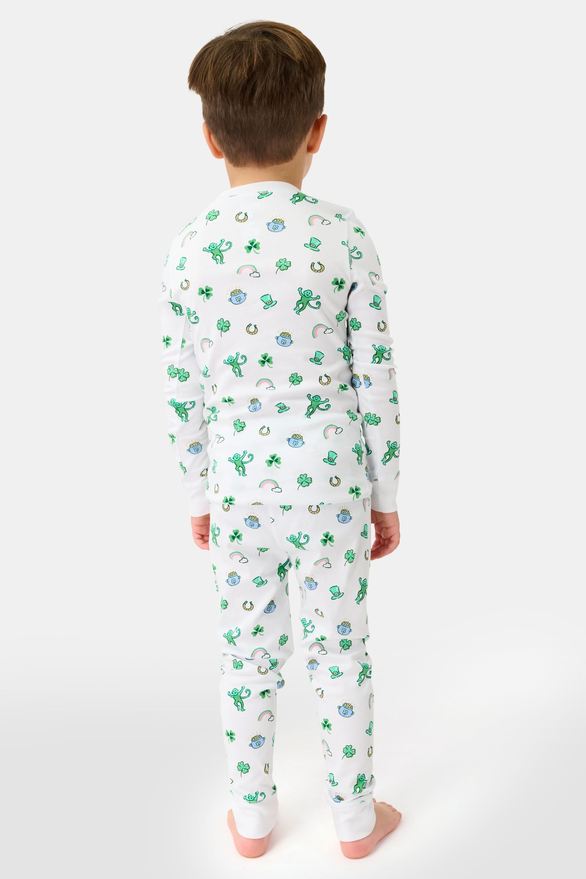 Kids Luck O' The Monkey Pajamas - Image 4