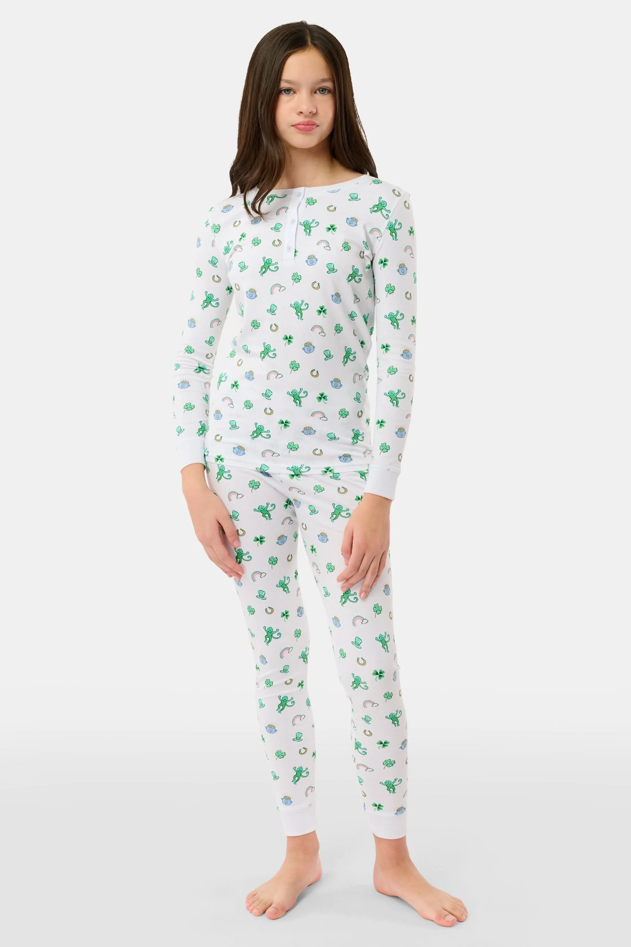 Kids Luck O' The Monkey Pajamas - Image 5