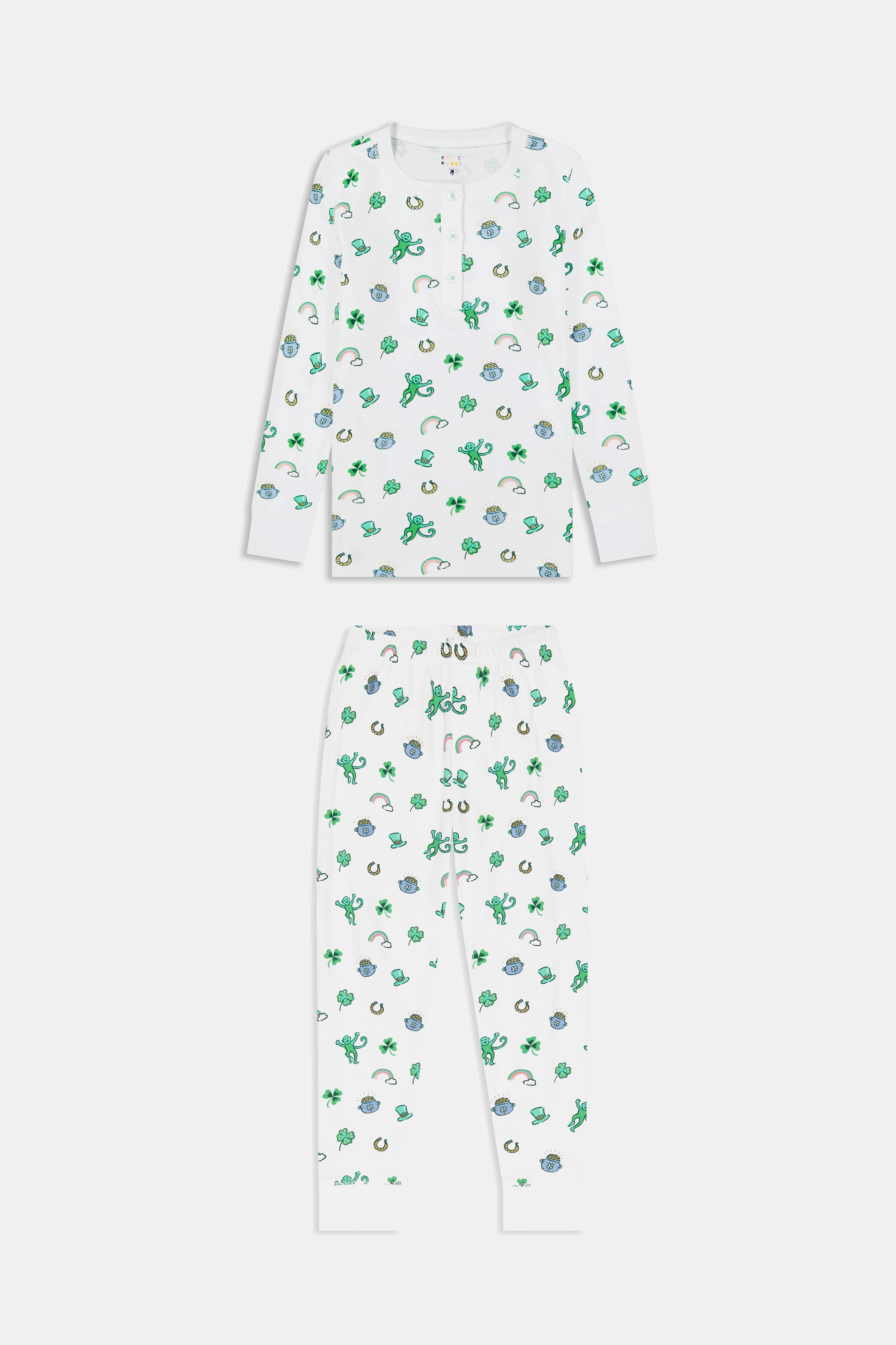 Kids Luck O' The Monkey Pajamas - Image 8