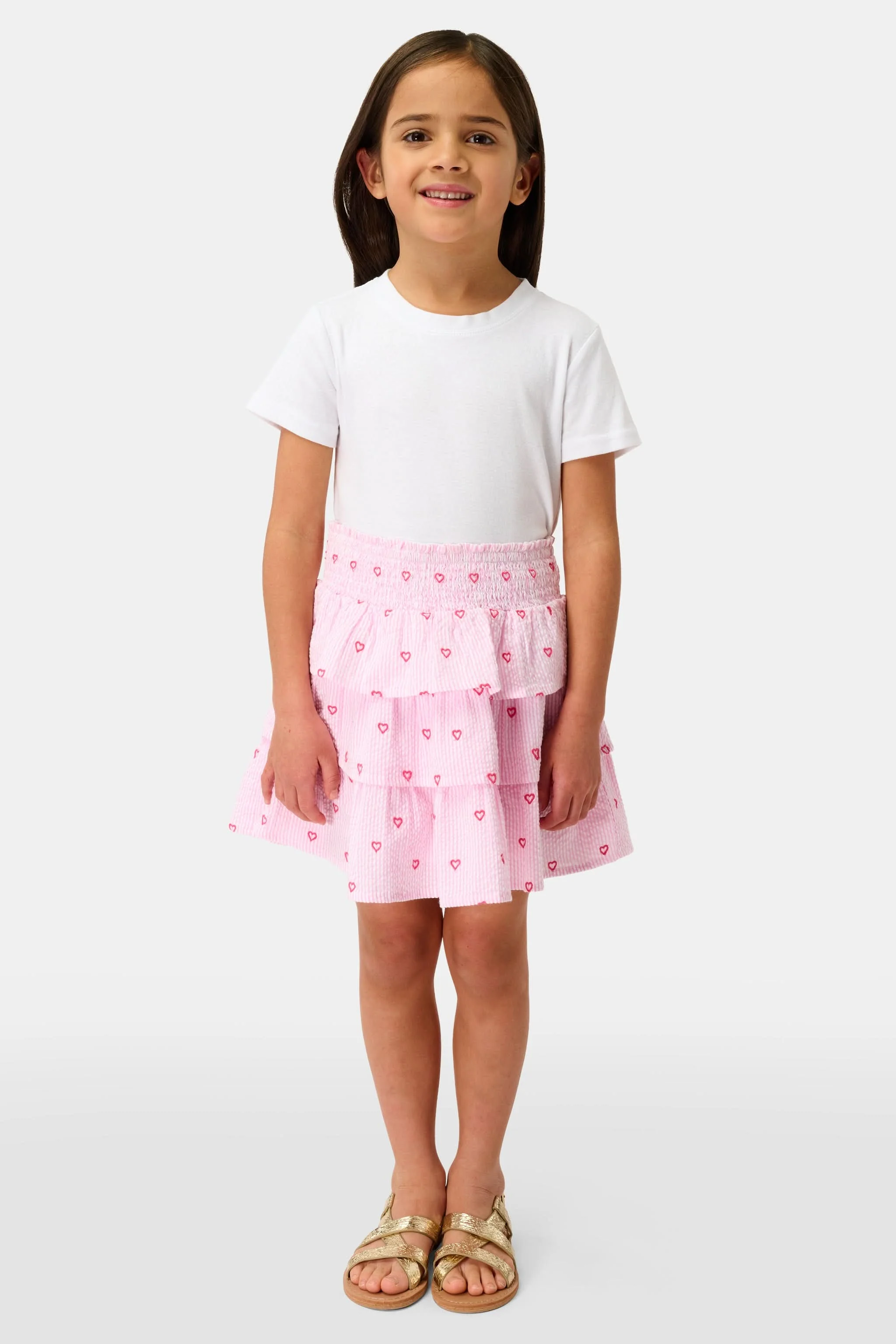 Kids Mini Hearts Sami Skirt - Image 2