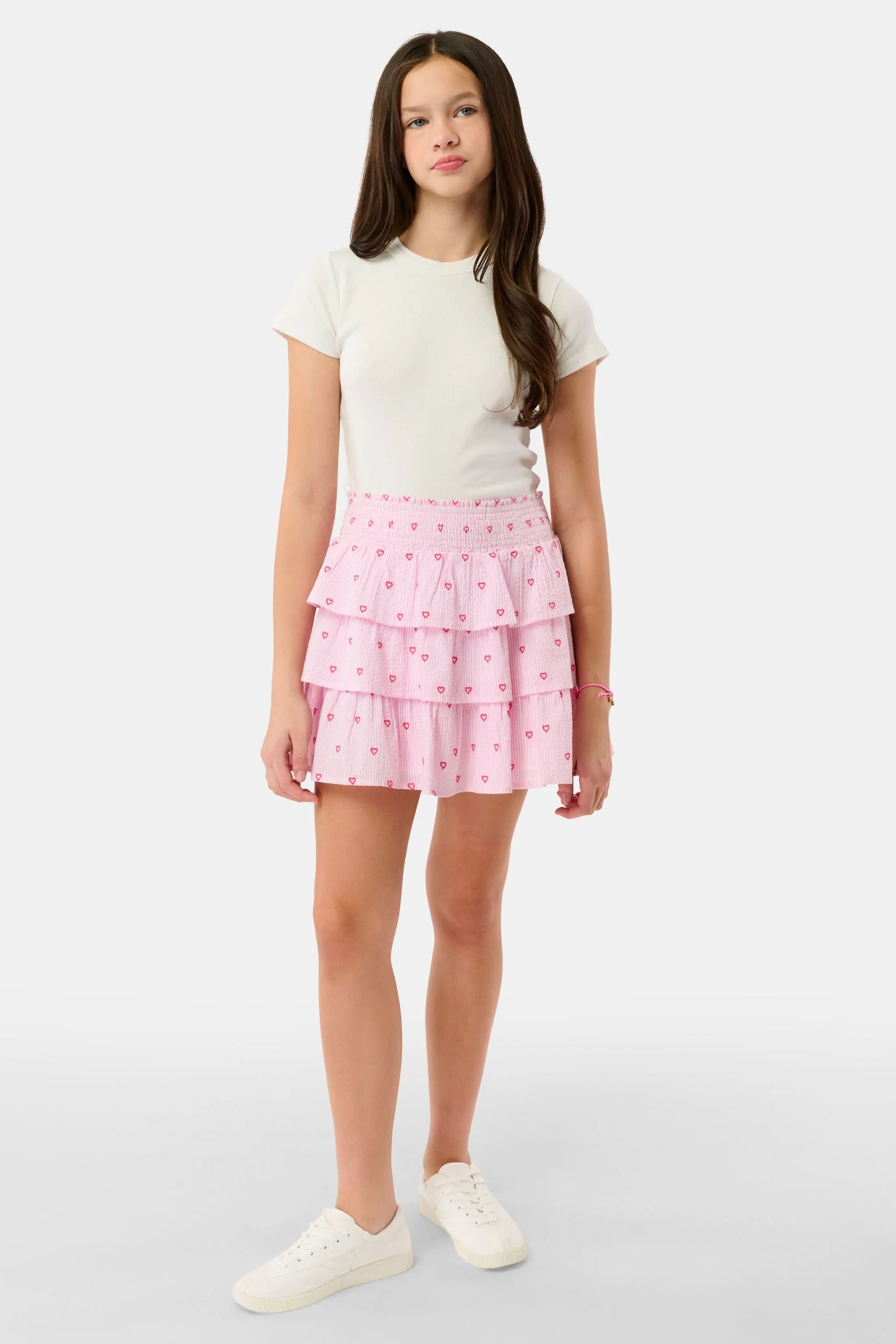 Kids Mini Hearts Sami Skirt - Image 5