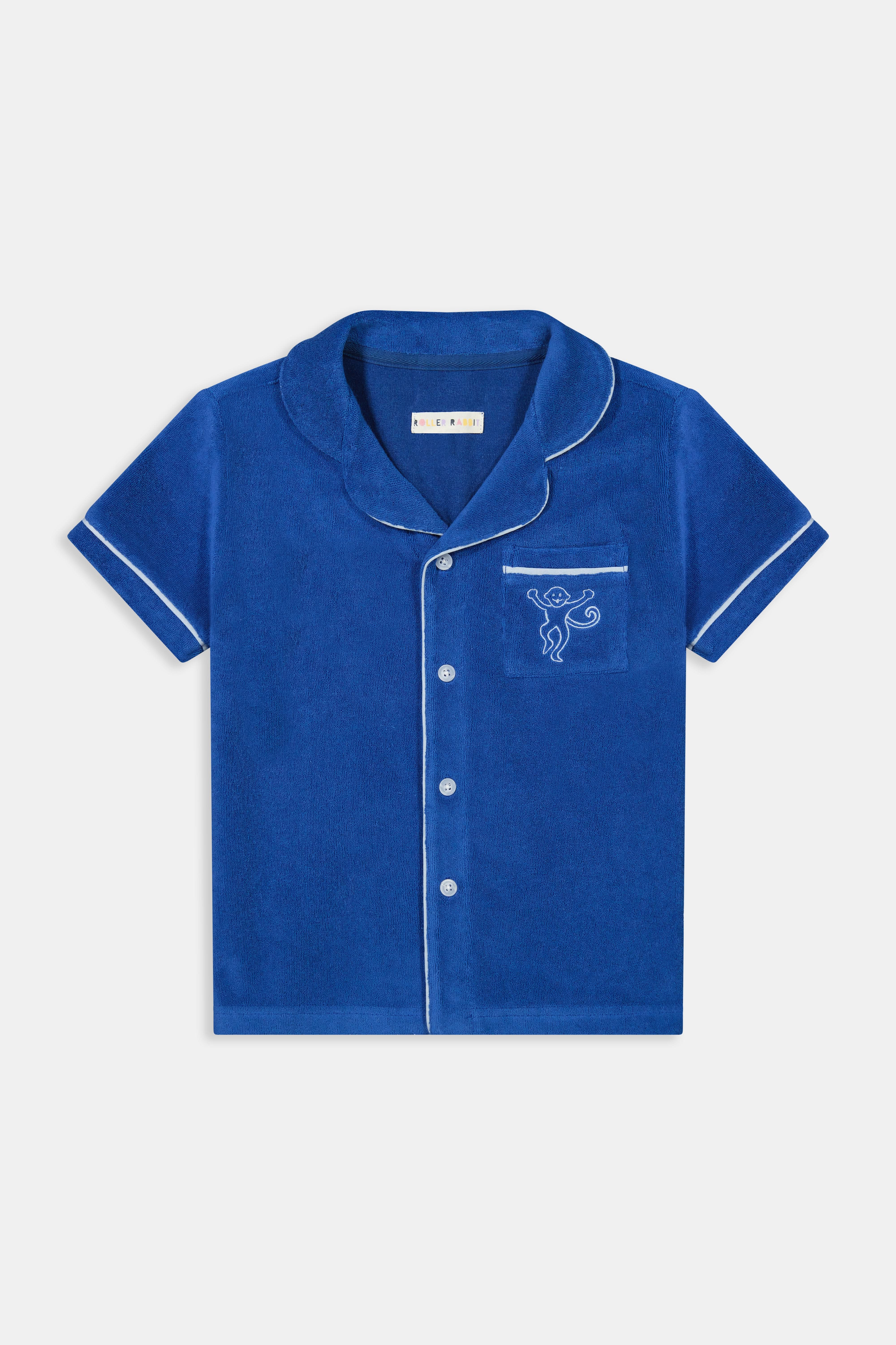 Kids Monkey Embroidery Leo Polo - Image 2