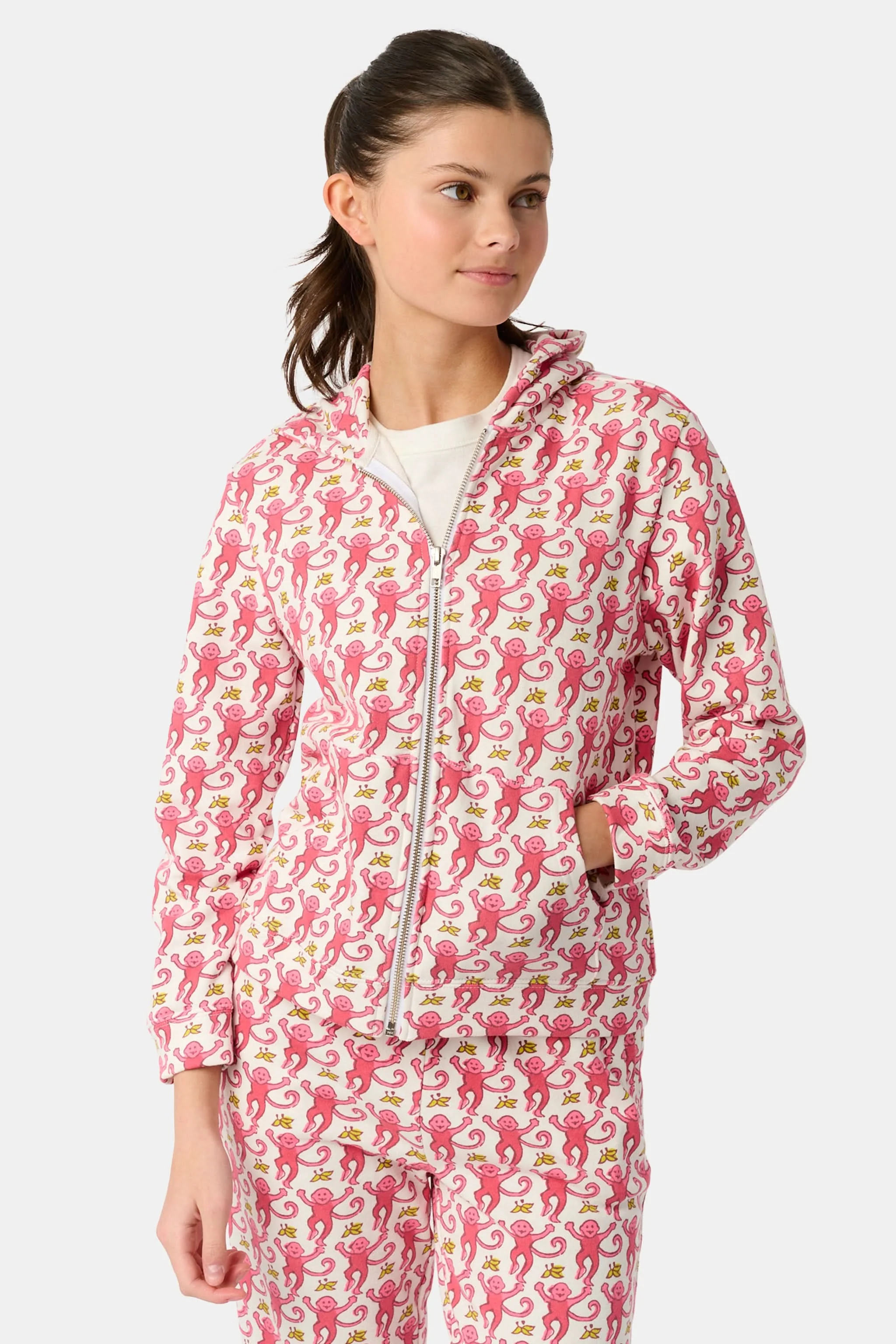 Kids Monkey Harley Hoodie