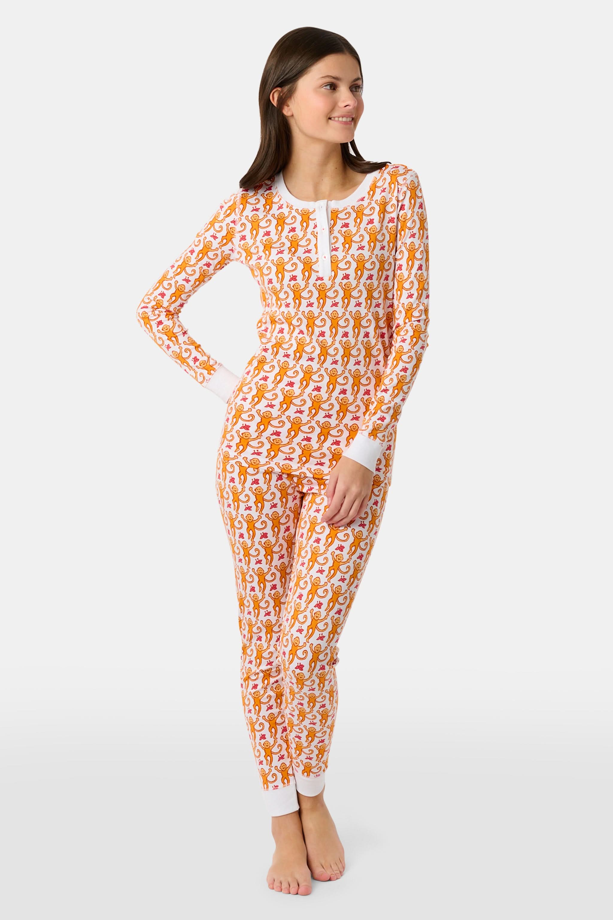 Kids Monkey Pajamas