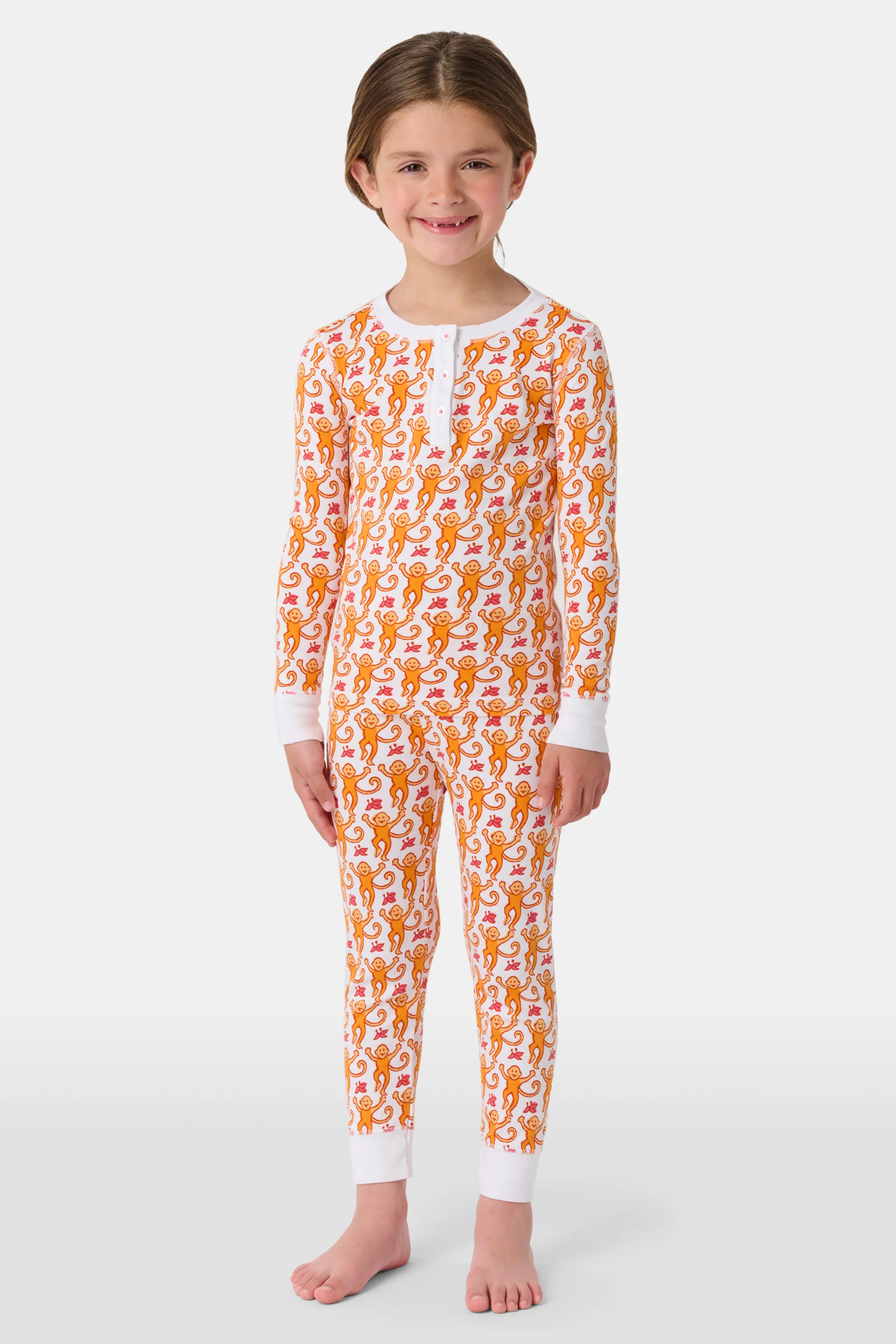 Kids Monkey Pajamas - Image 2