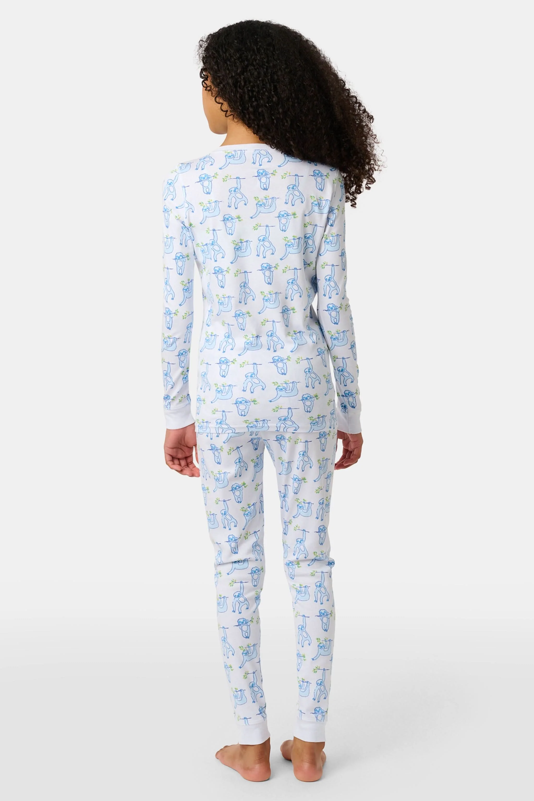 Kids Sleepy Sloth Pajamas - Image 4