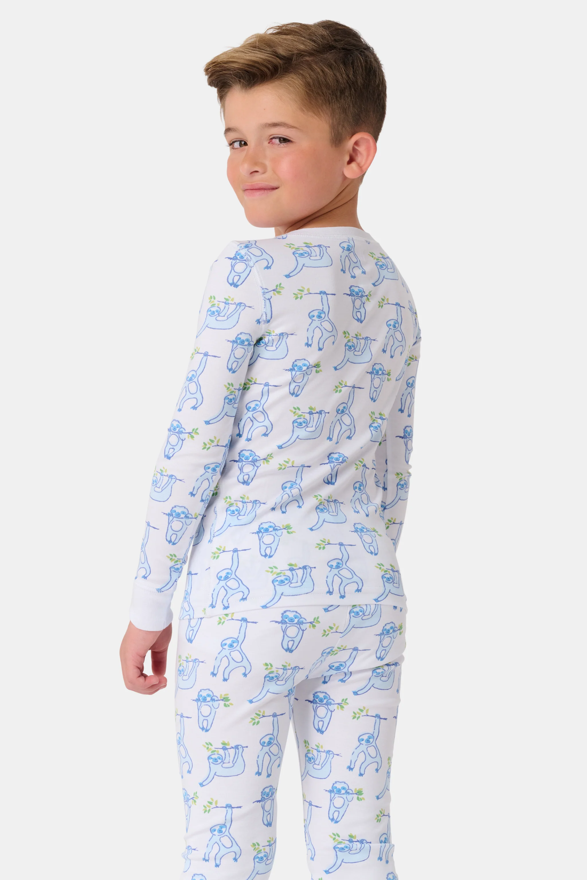 Kids Sleepy Sloth Pajamas - Image 5