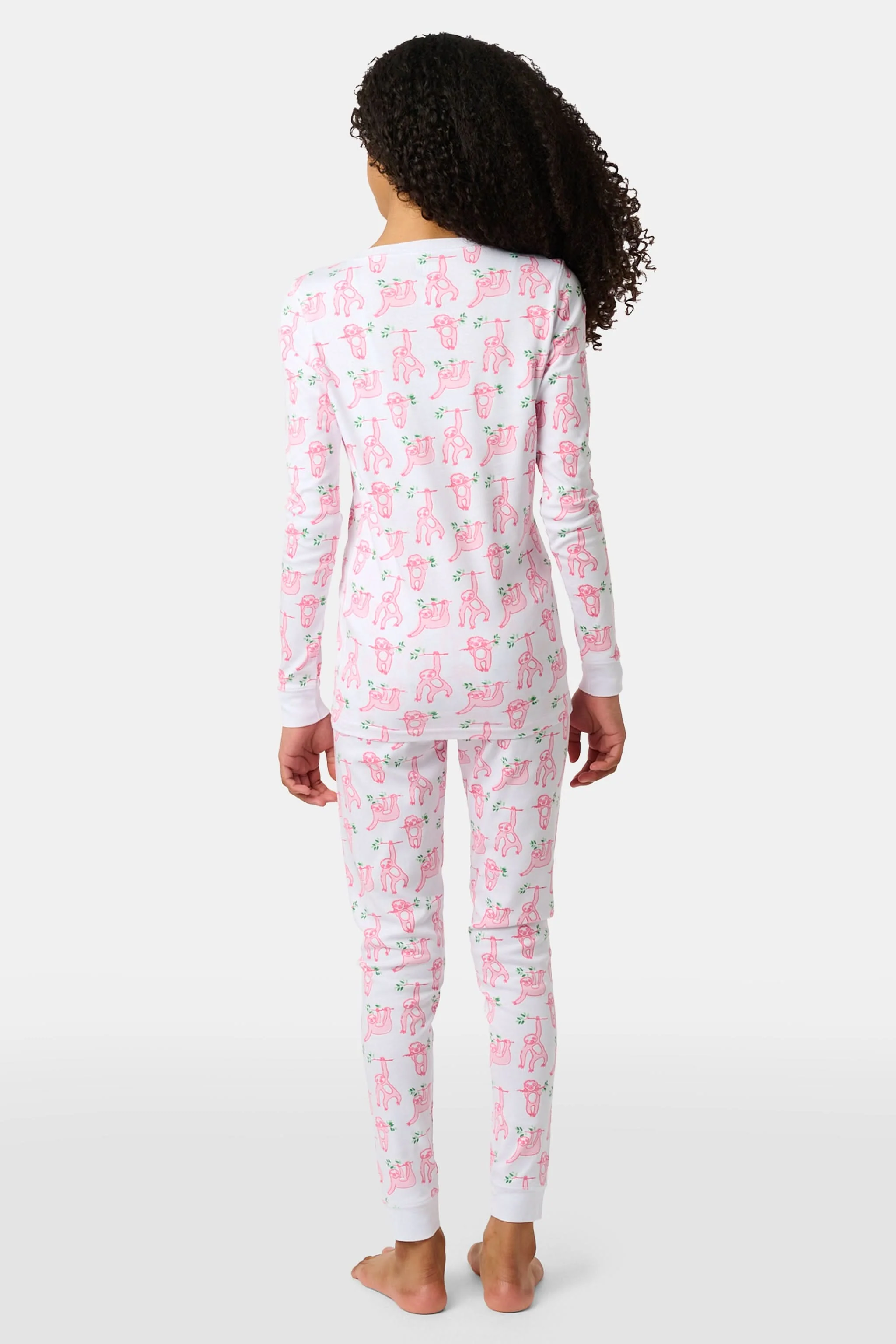 Kids Sleepy Sloth Pajamas - Image 2