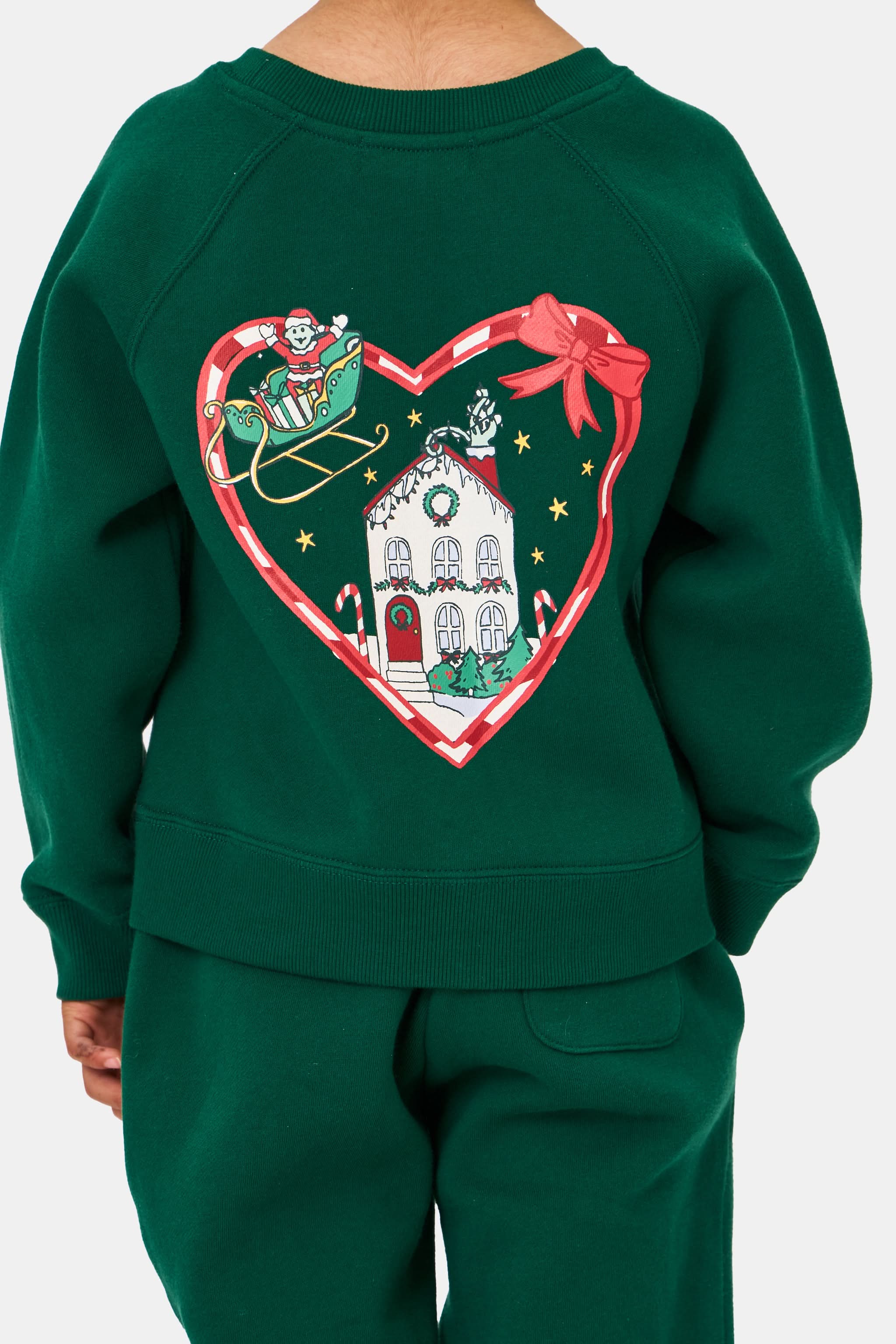 Kids Snow Village Crewneck - Image 5
