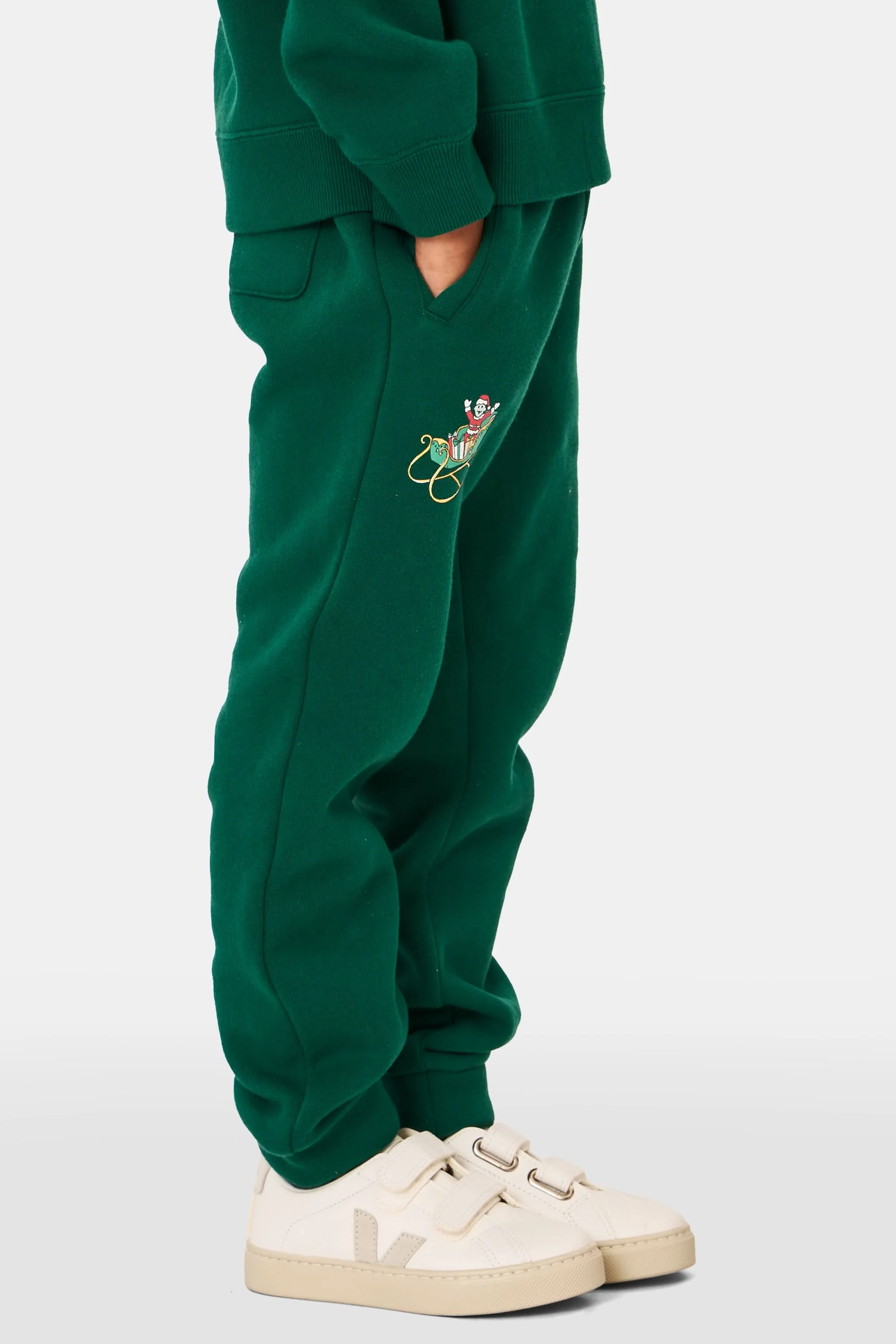 Kids Snow Village Sweatpants - Image 5