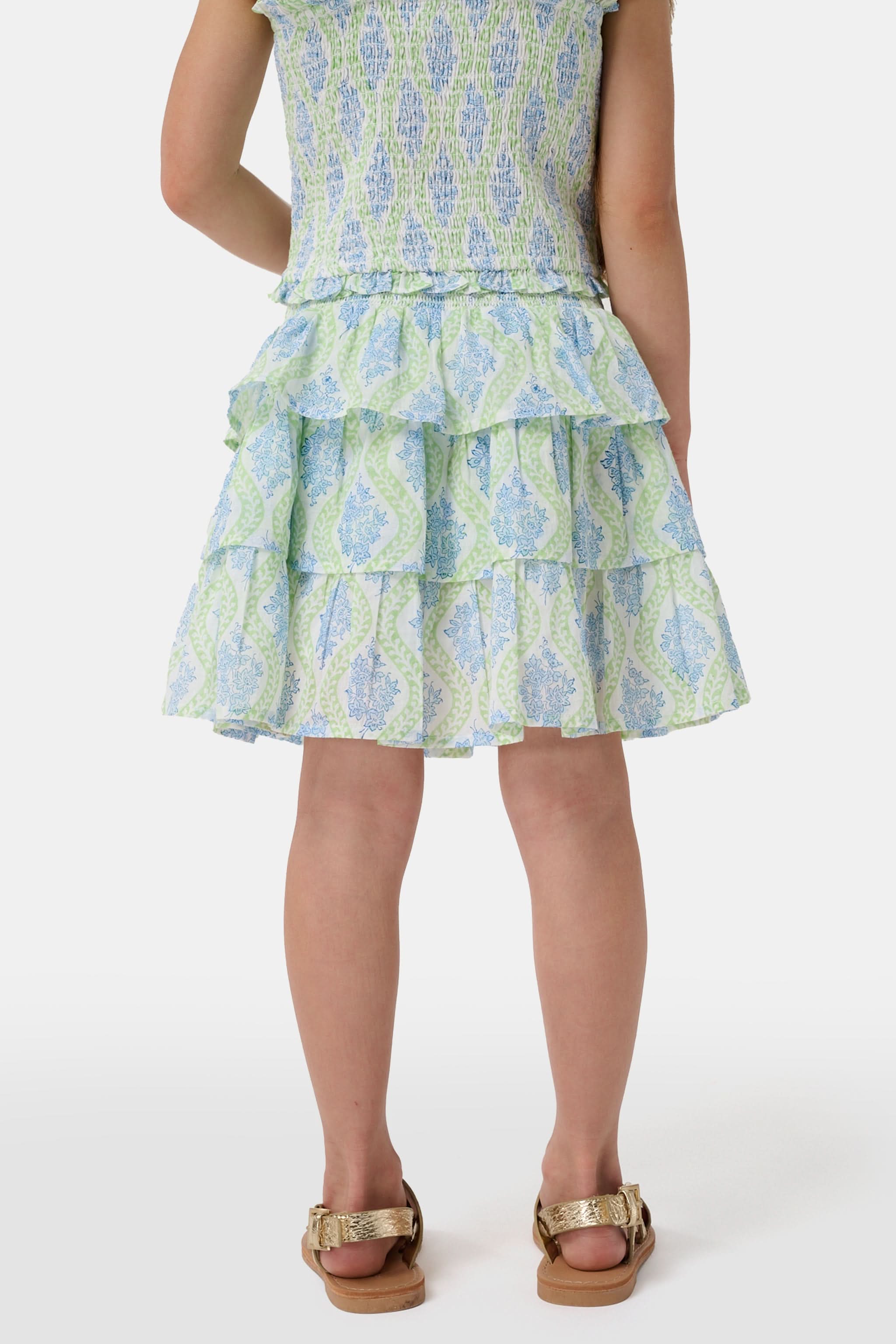 Kids Zelda Floral Sami Skirt - Image 6
