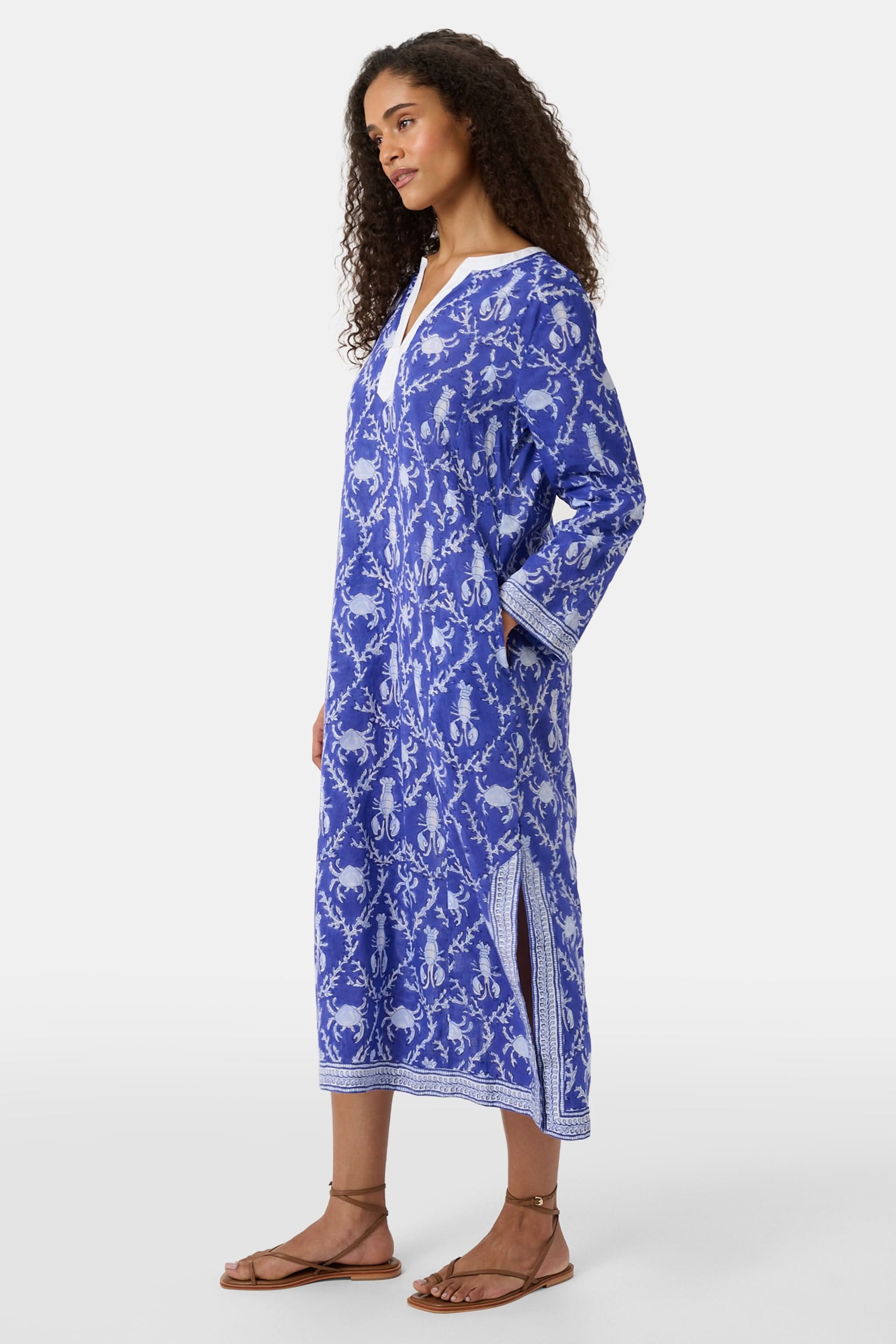 Lobster Trellis Johanna Caftan - Image 3