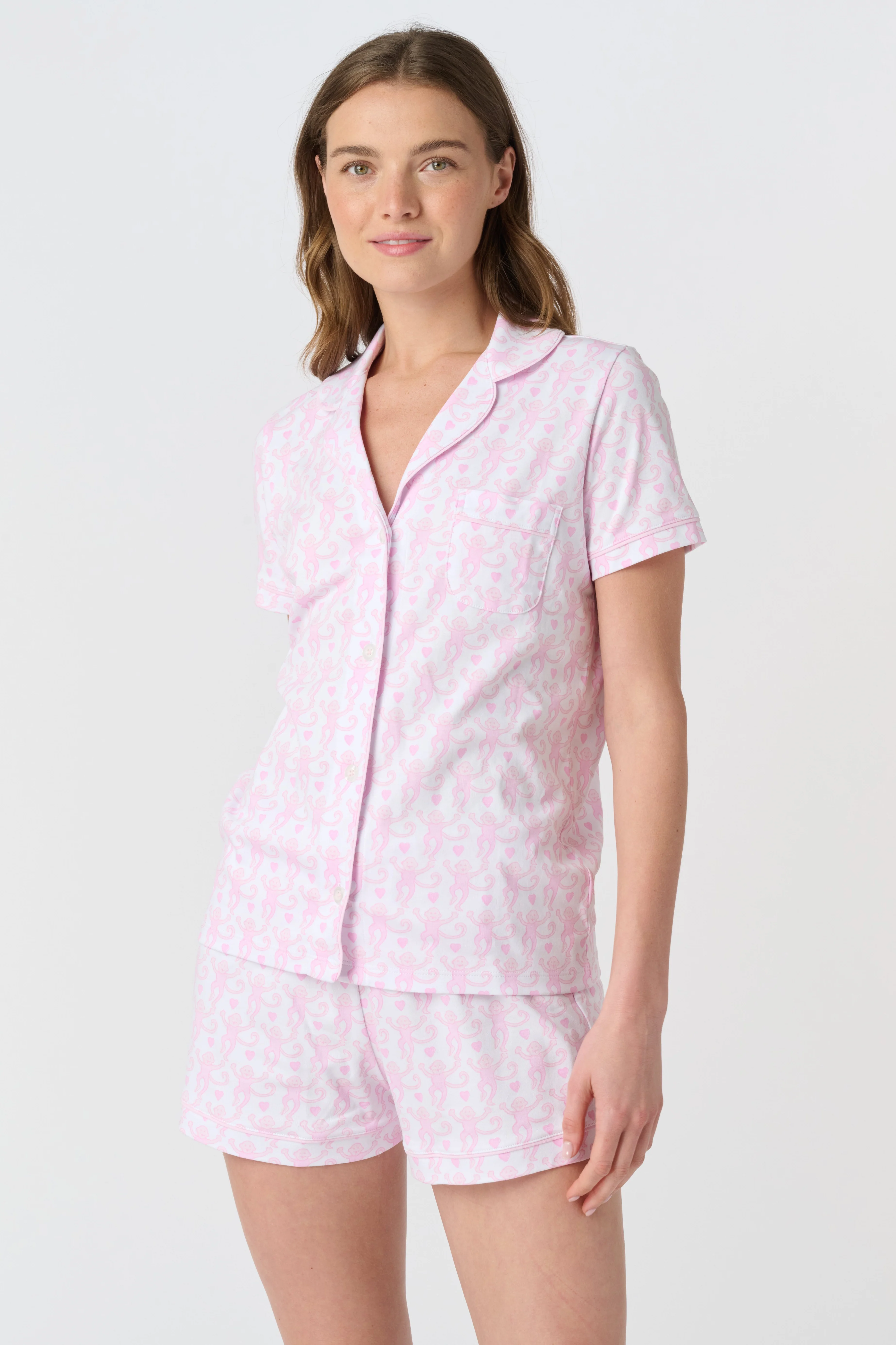 Lovely Monkey Polo Pajamas - Image 2