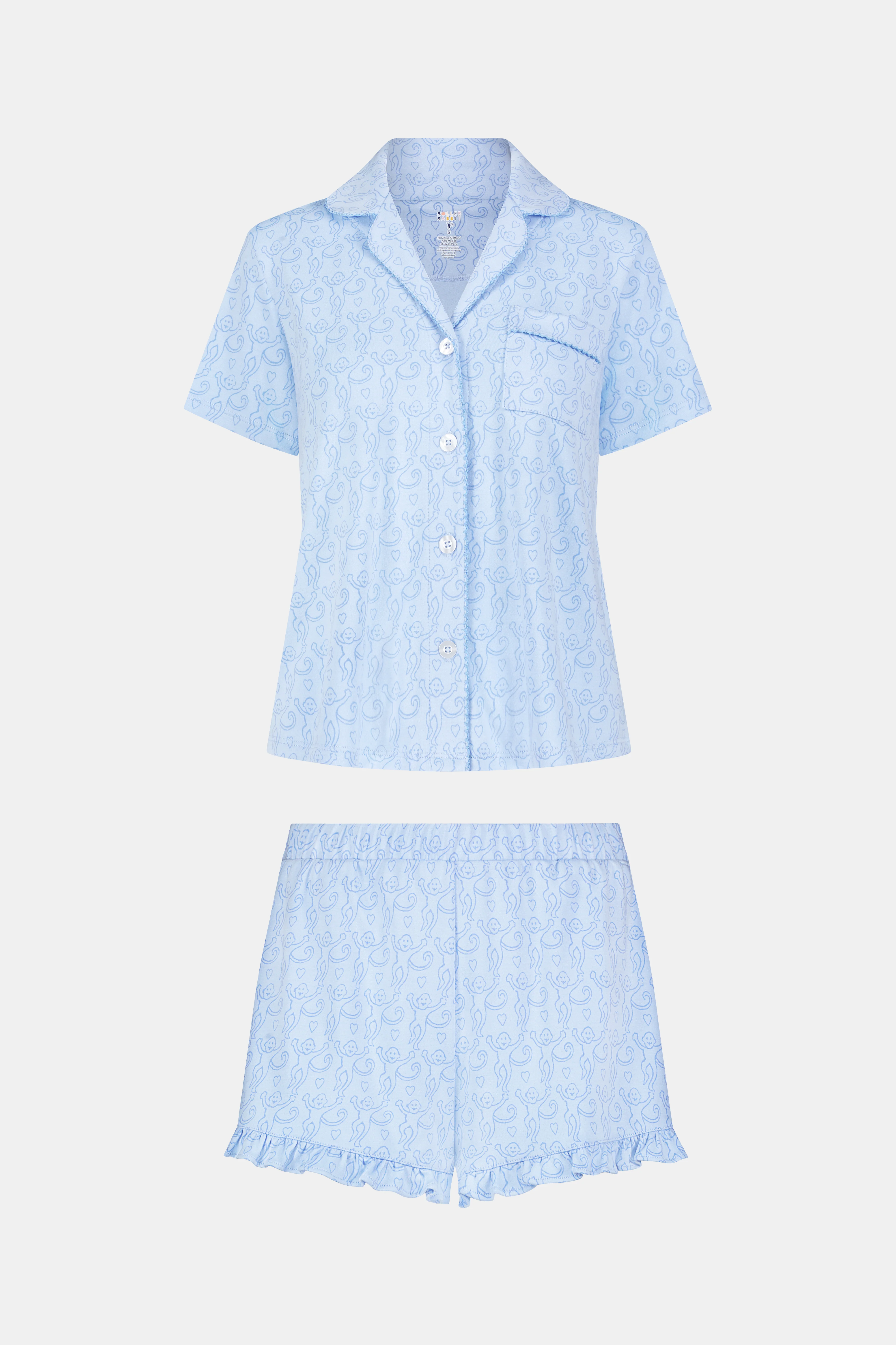 Lovely Monkey Wyatt Polo Pajamas - Image 7