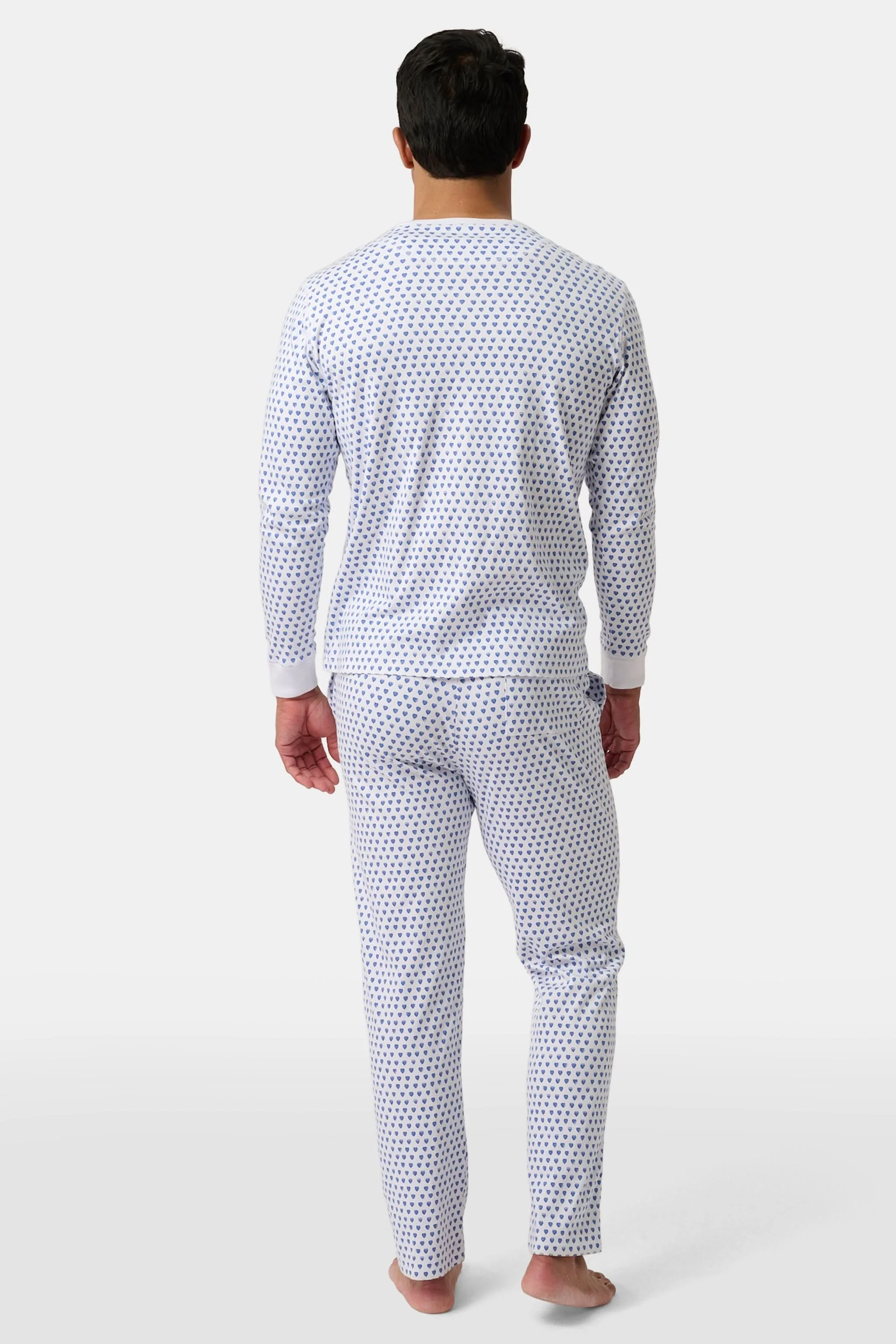Mens Hearts Spencer Pajamas - Image 5