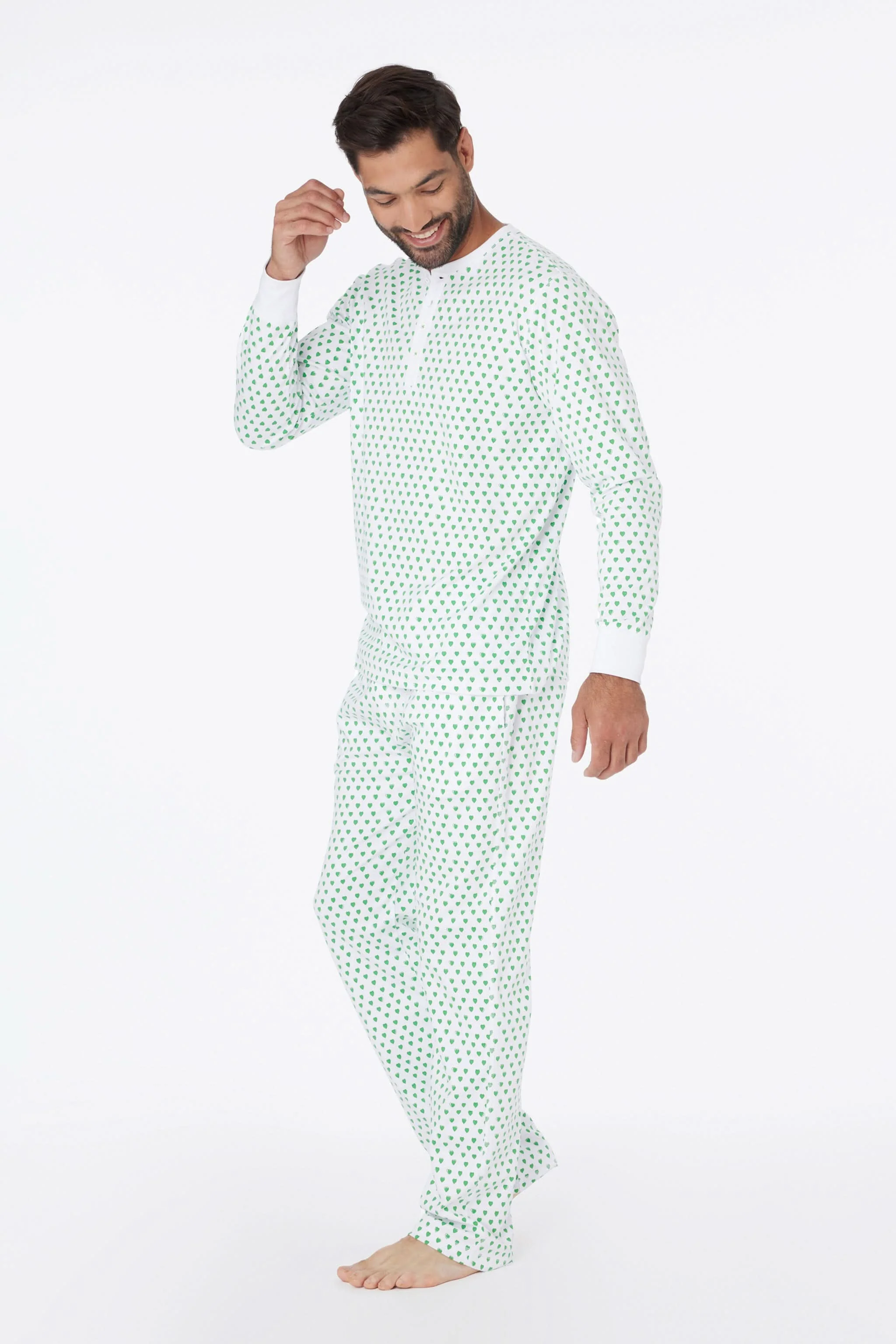 Mens Hearts Spencer Pajamas - Image 4