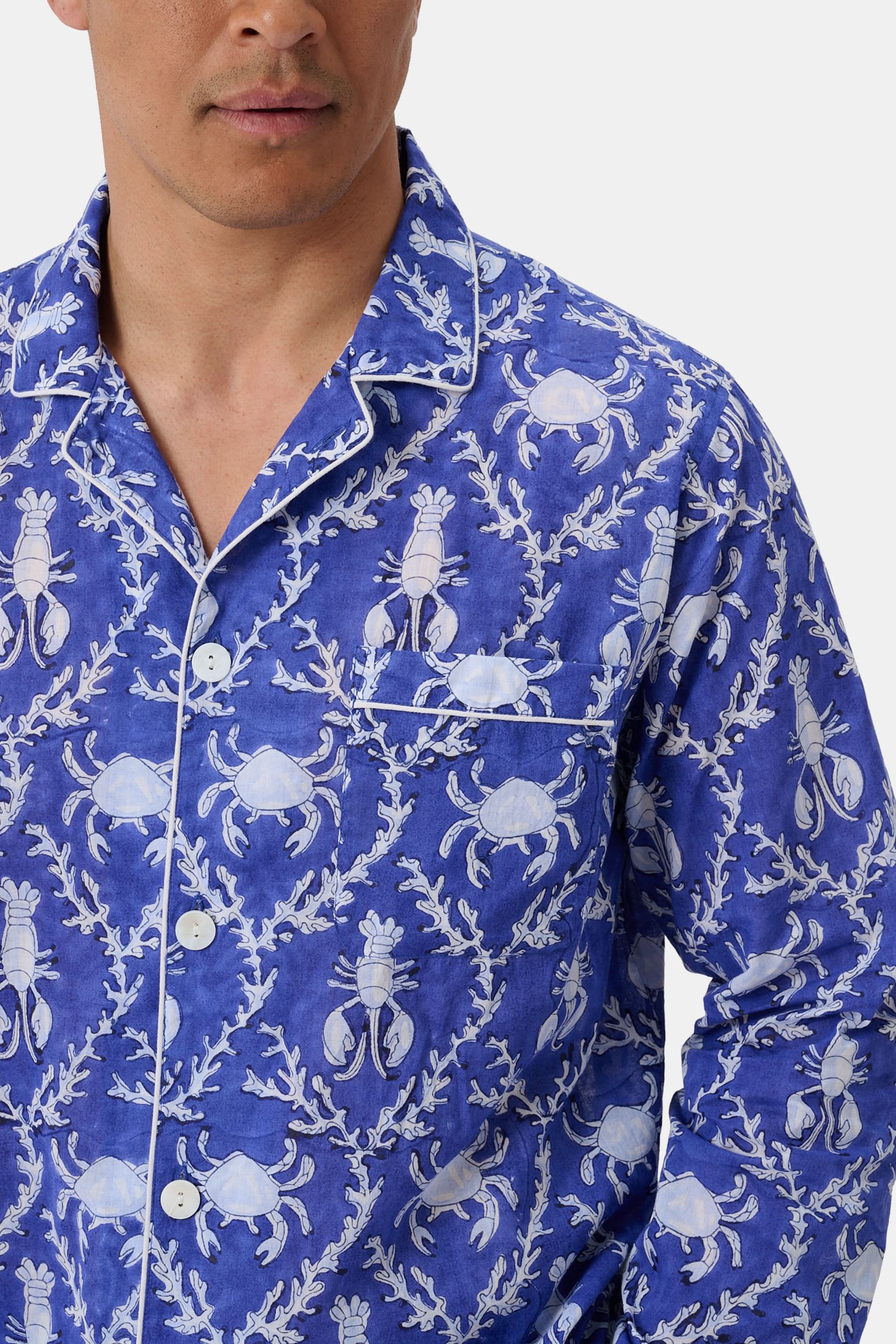 Mens Lobster Trellis Loungewear - Image 3