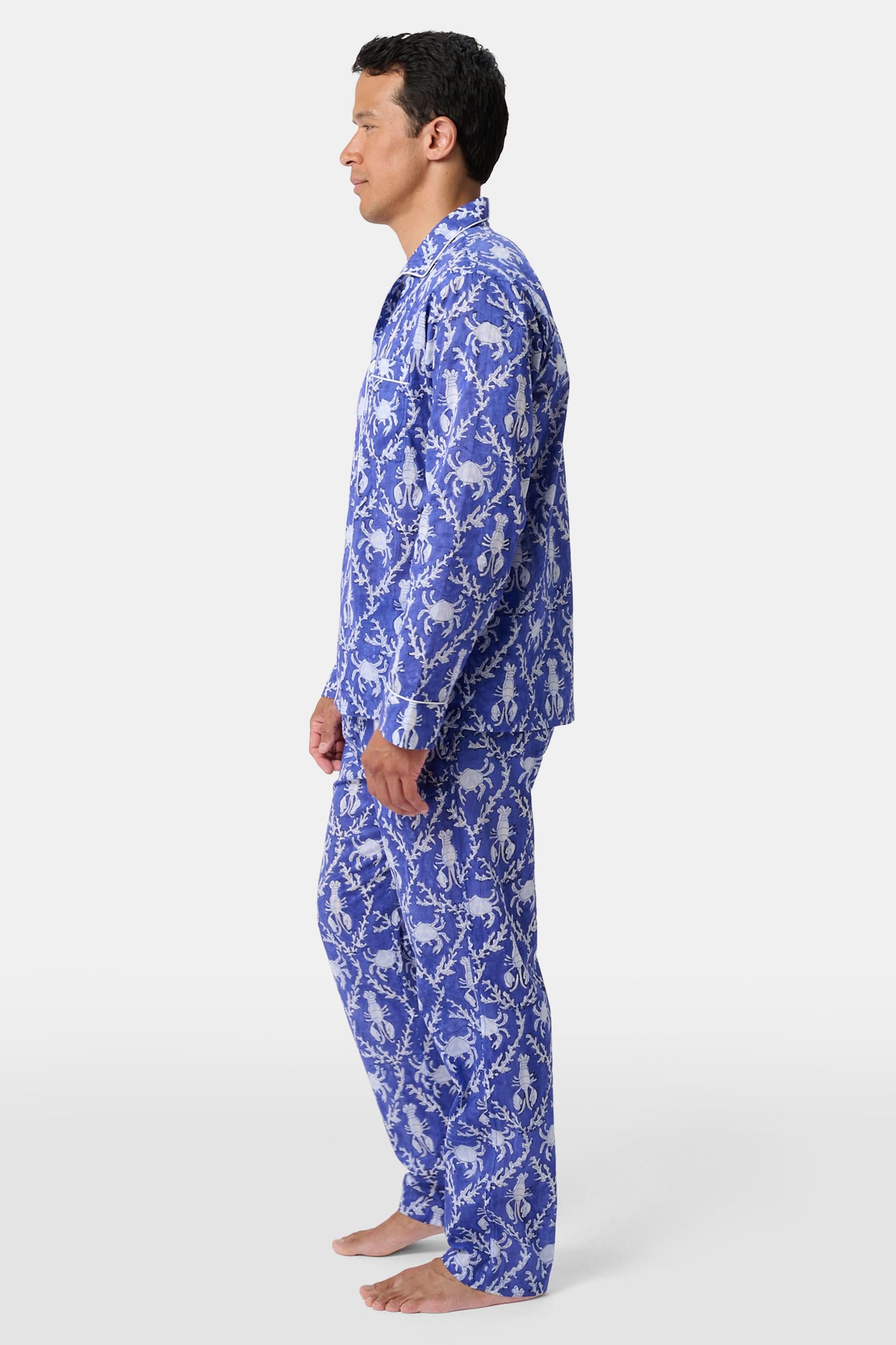 Mens Lobster Trellis Loungewear - Image 4