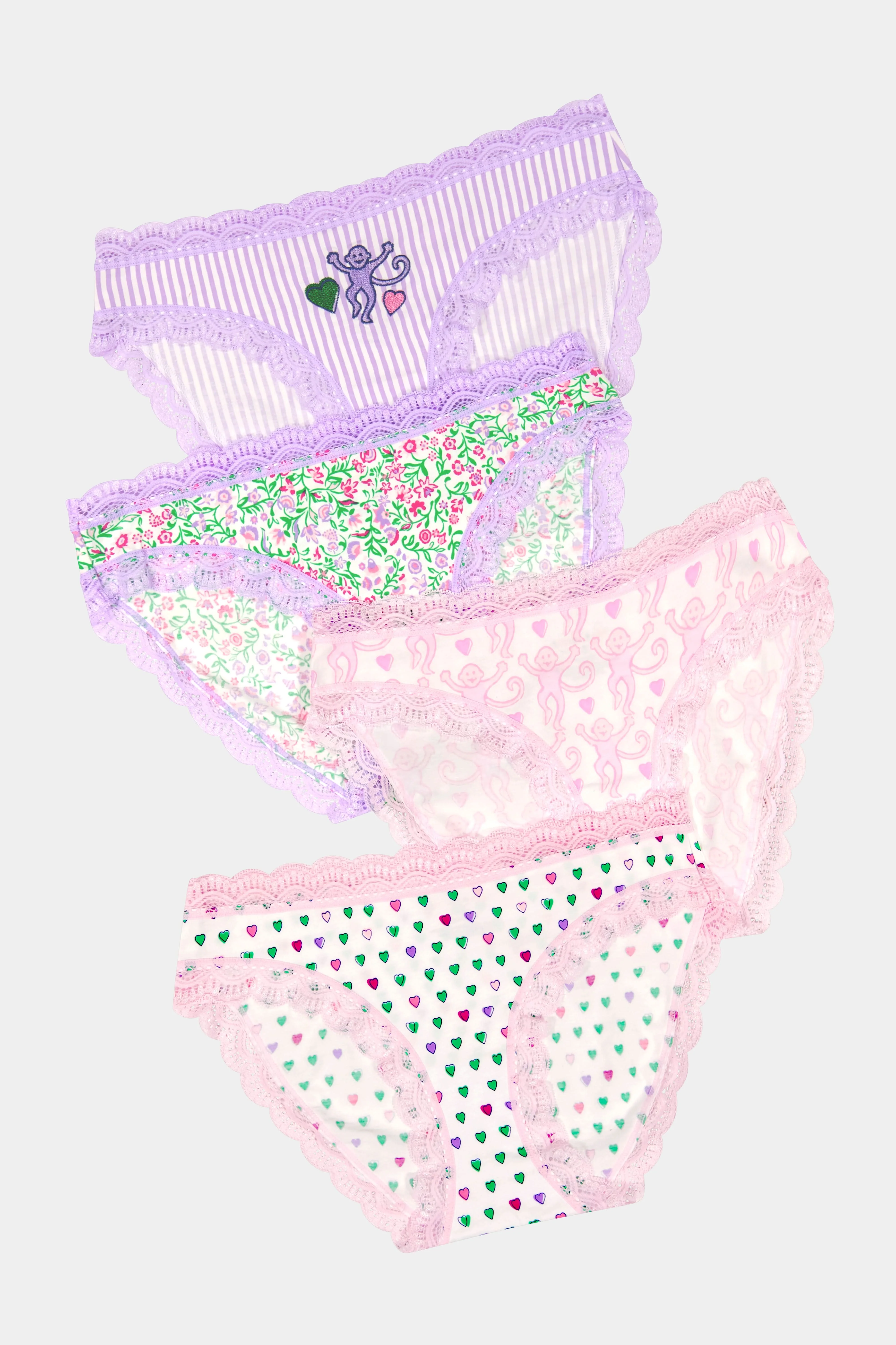 Mixed Icon Bikini 4 Pack - Image 7