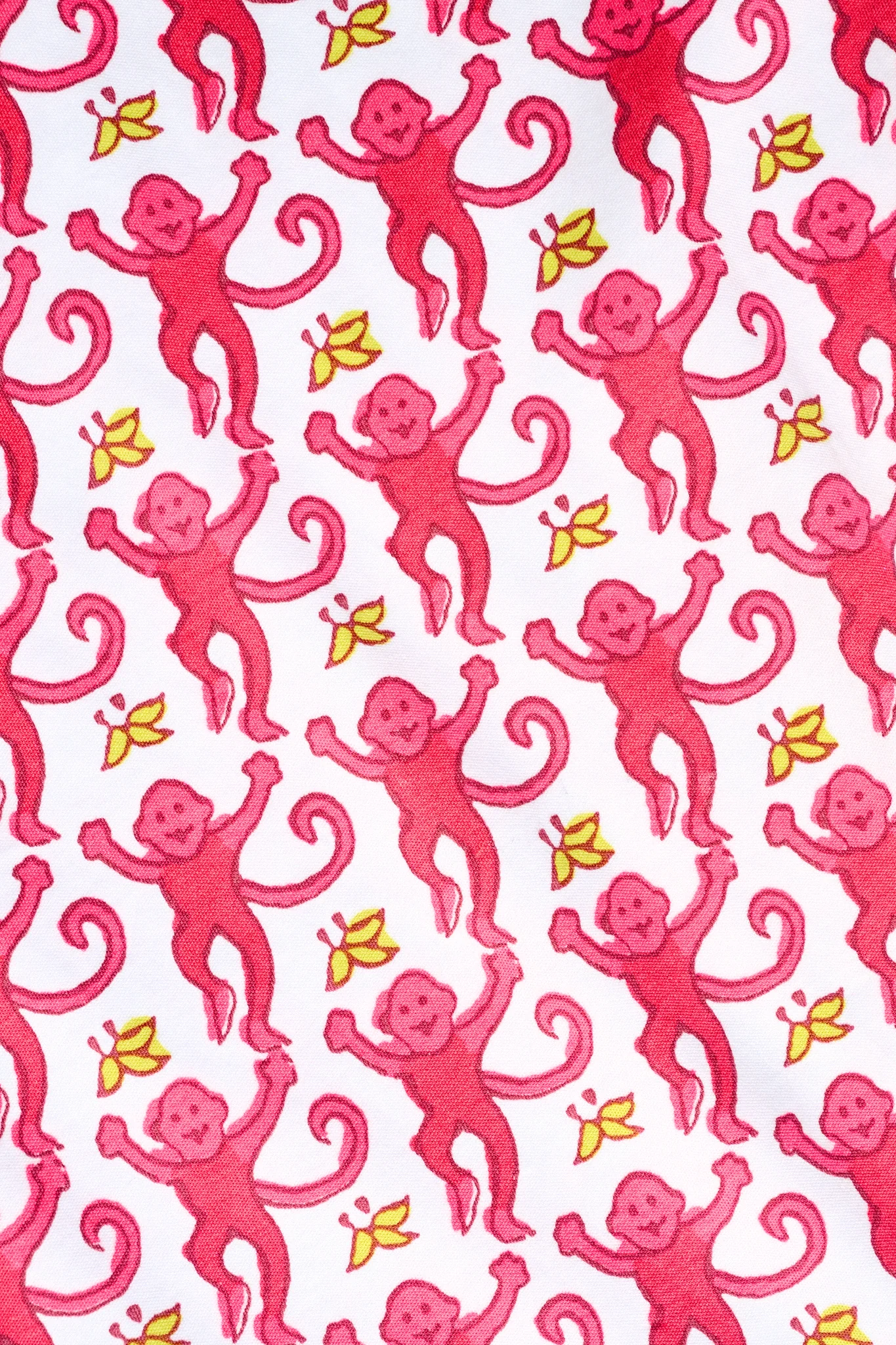 Monkey Long Sleeve Polo Pajamas - Image 8