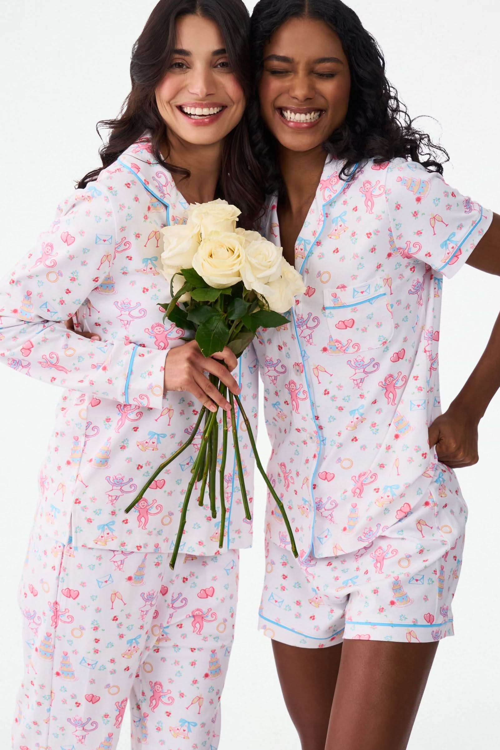 Monkey Said Yes Long Sleeve Polo Pajamas - Image 6